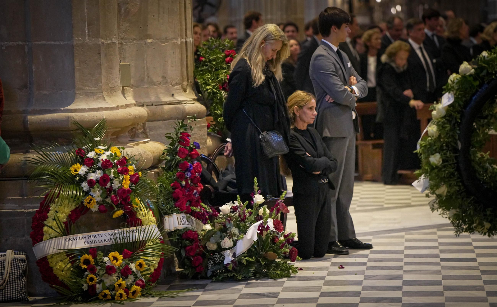 Imágenes del funeral de Álvaro Domecq en la catedral de Jerez