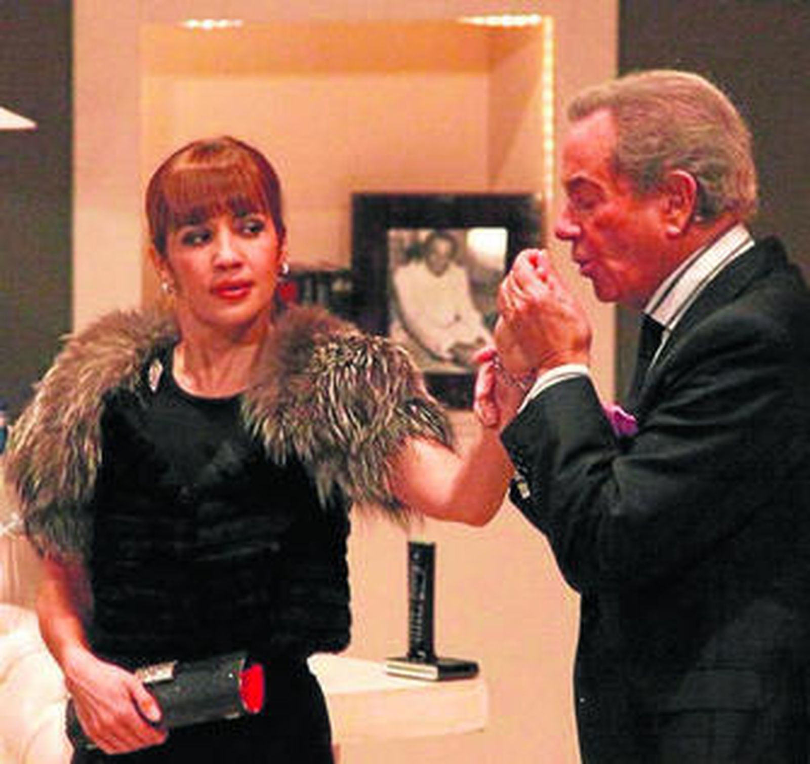 Arturo Fernández y Carmen del Valle en 'La montaña rusa'.