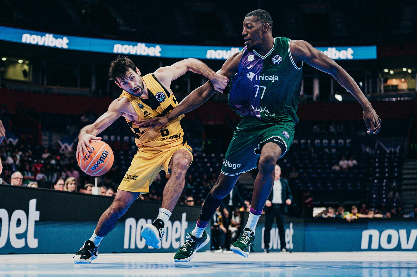 Las fotos de la final de la BCL entre Lenovo Tenerife y Unicaja Baloncesto