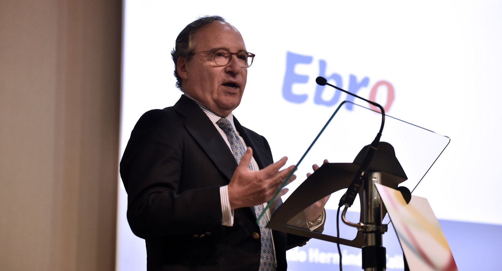 Antonio Hernández Callejas, presidente de Ebro Foods