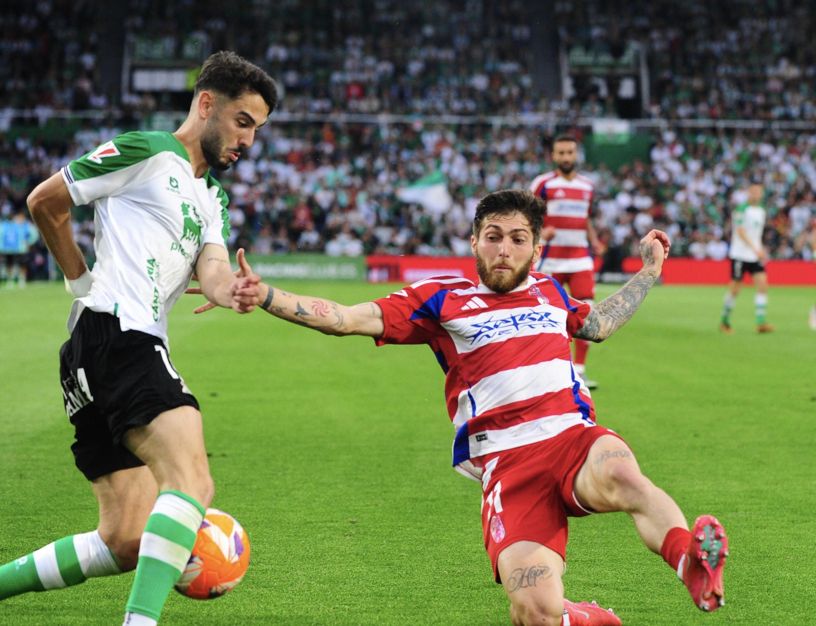 Las mejores imágenes del Racing de Santander-Granada CF