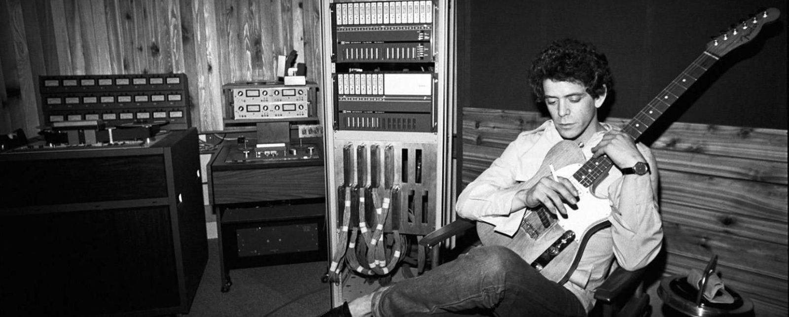 Lou Reed, retratado a mediados de los años 70 en Nueva York.