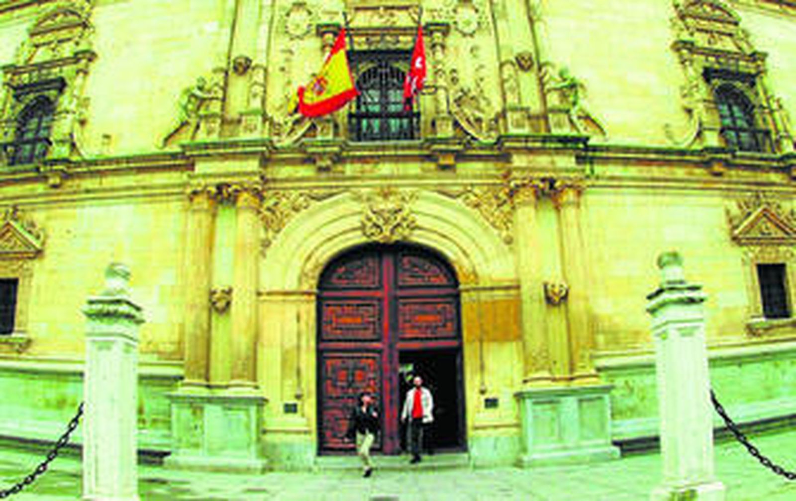 La fachada de la Universidad de Alcalá de Henares.