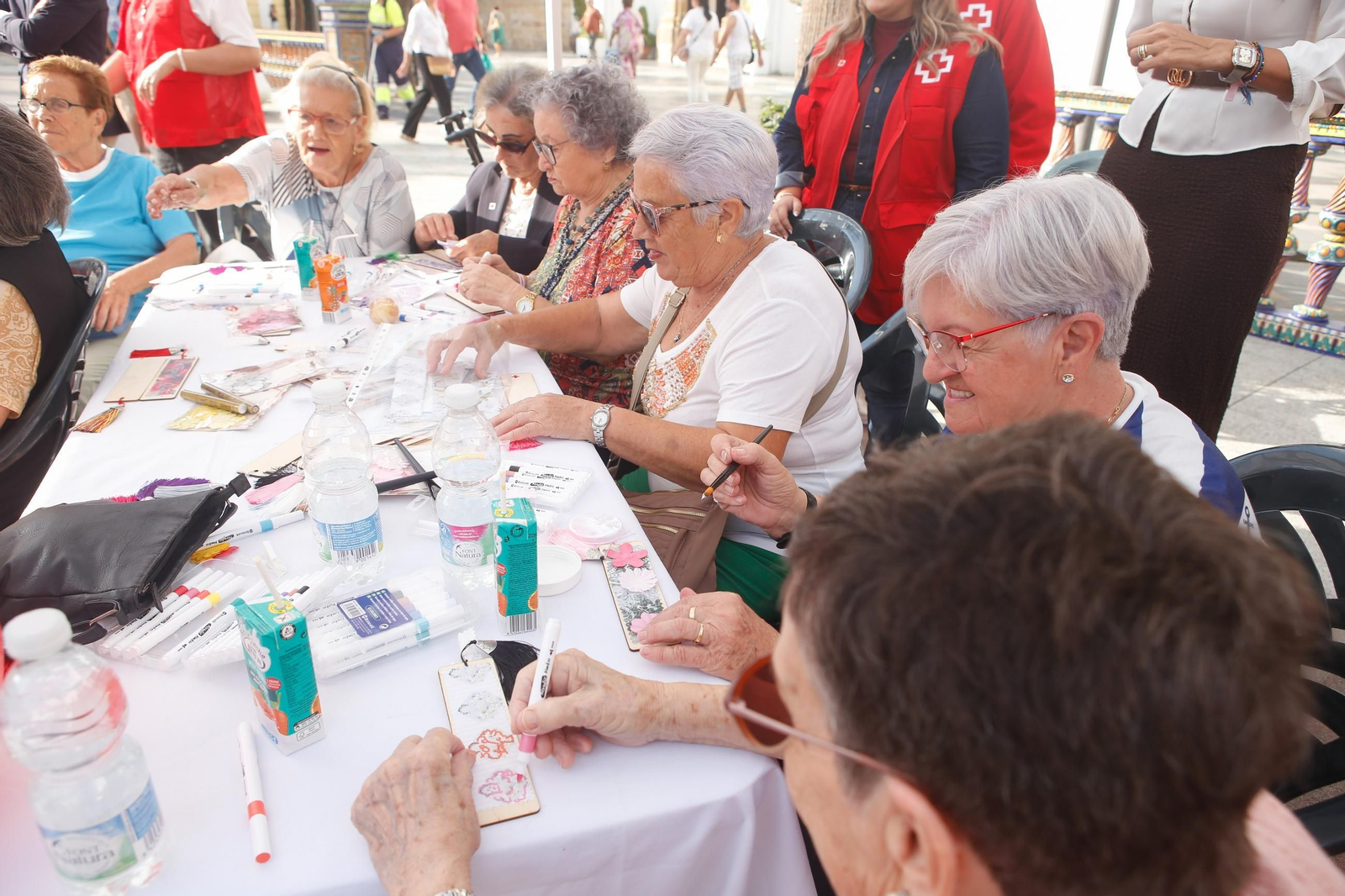 Fotos del Día de la Banderita de la Cruz Roja en la Plaza Alta de Algeciras