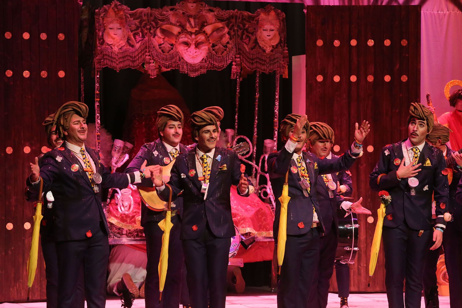 Quinto día de preliminares del Carnaval Colombino en imágenes