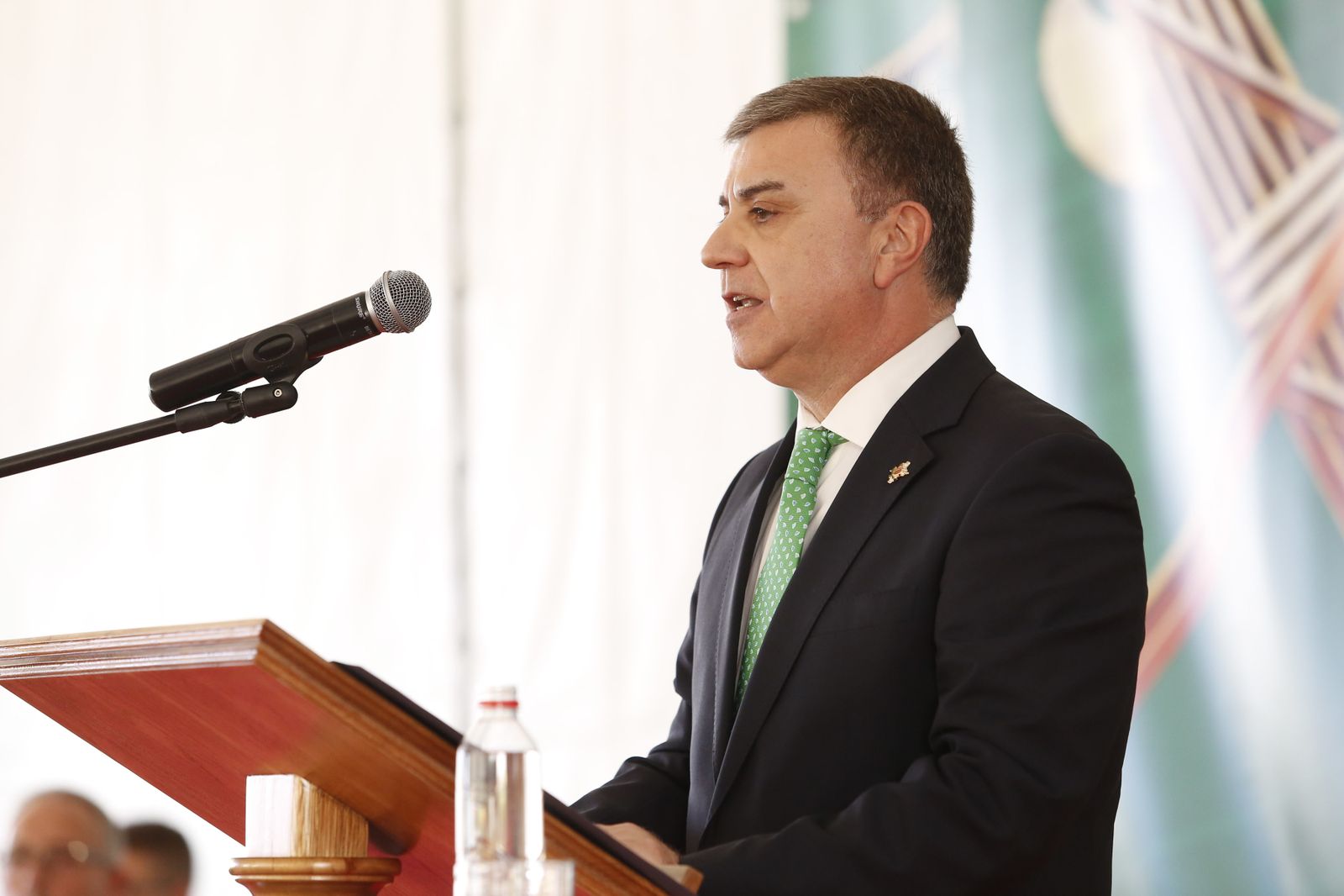 Imágenes del acto de celebración de la patrona de la Guardia Civil