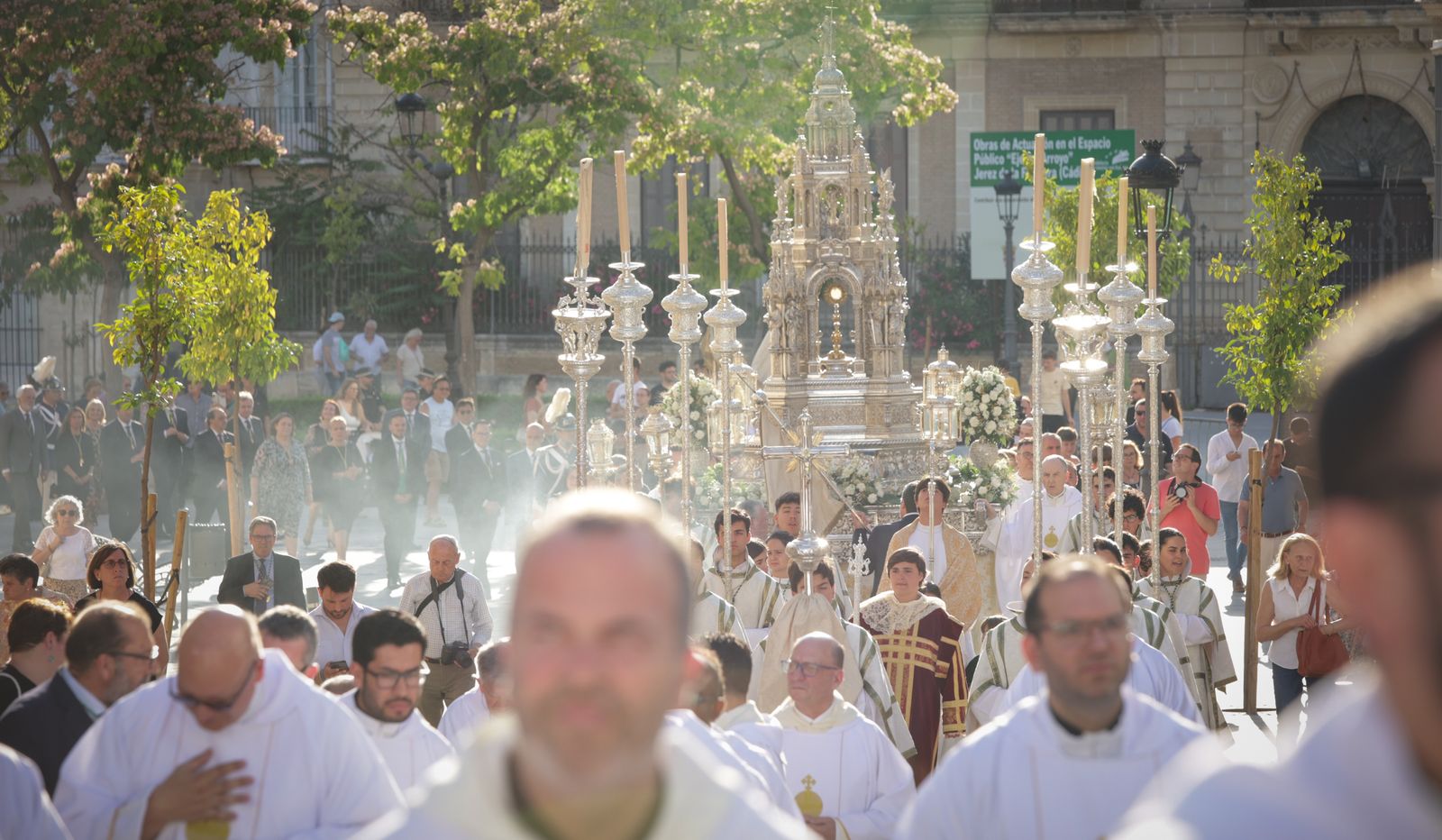 Imágenes de la procesión del Corpus en Jerez
