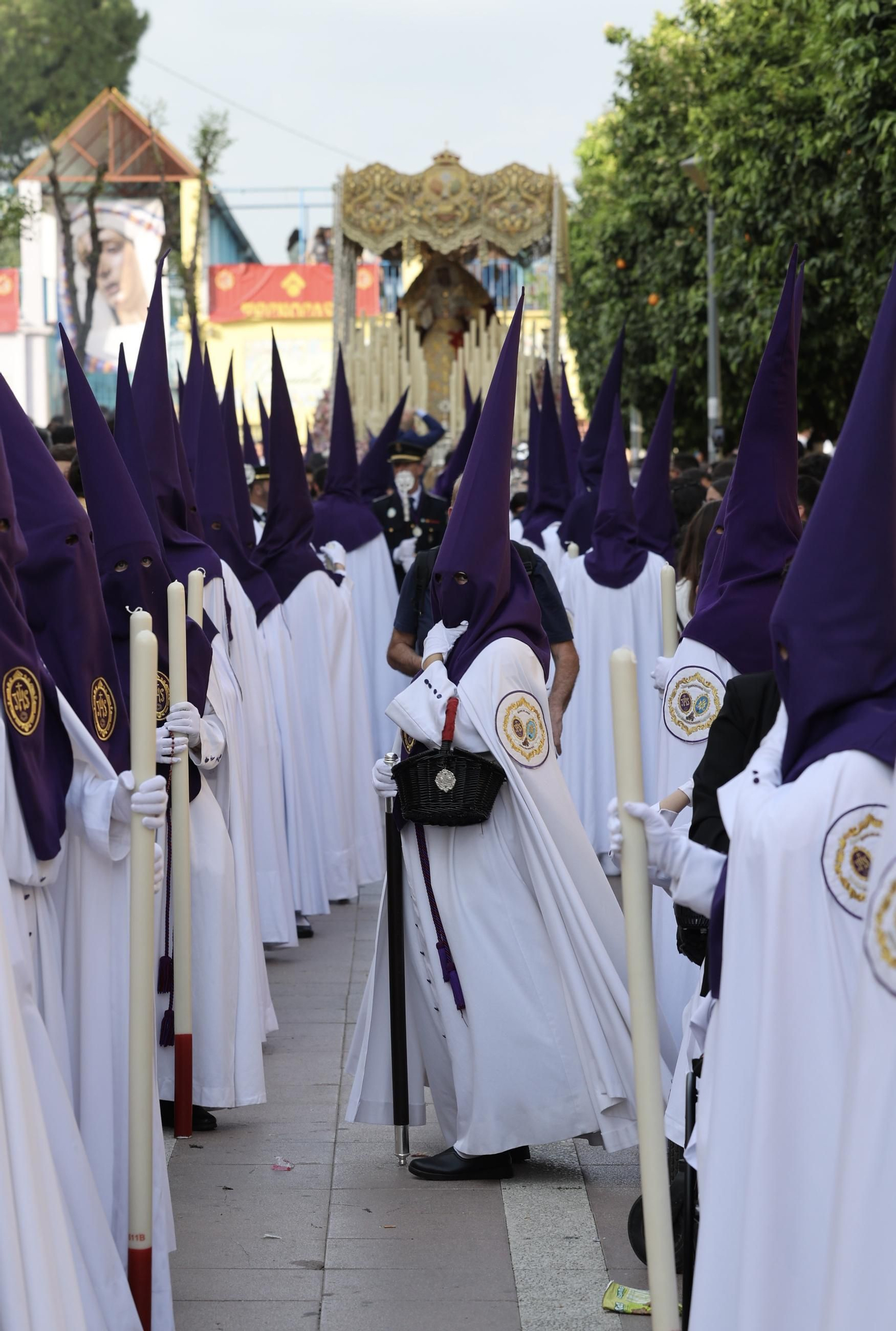 Las imágenes de la Hermandad de Pino Montano en la Semana Santa de Sevilla 2025