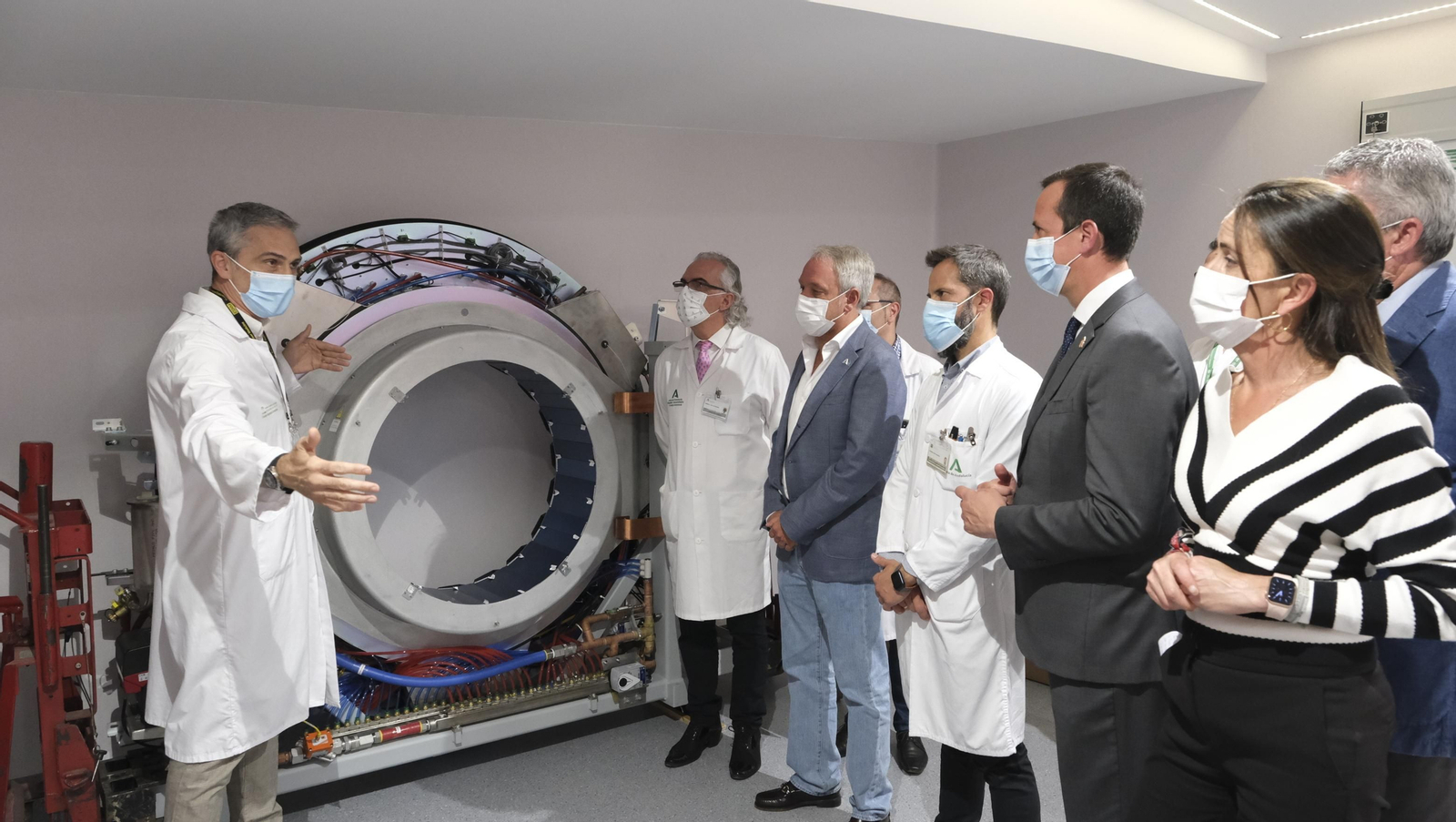 Instalación del nuevo PET-TAC en el Hospital Universitario Torrecárdenas