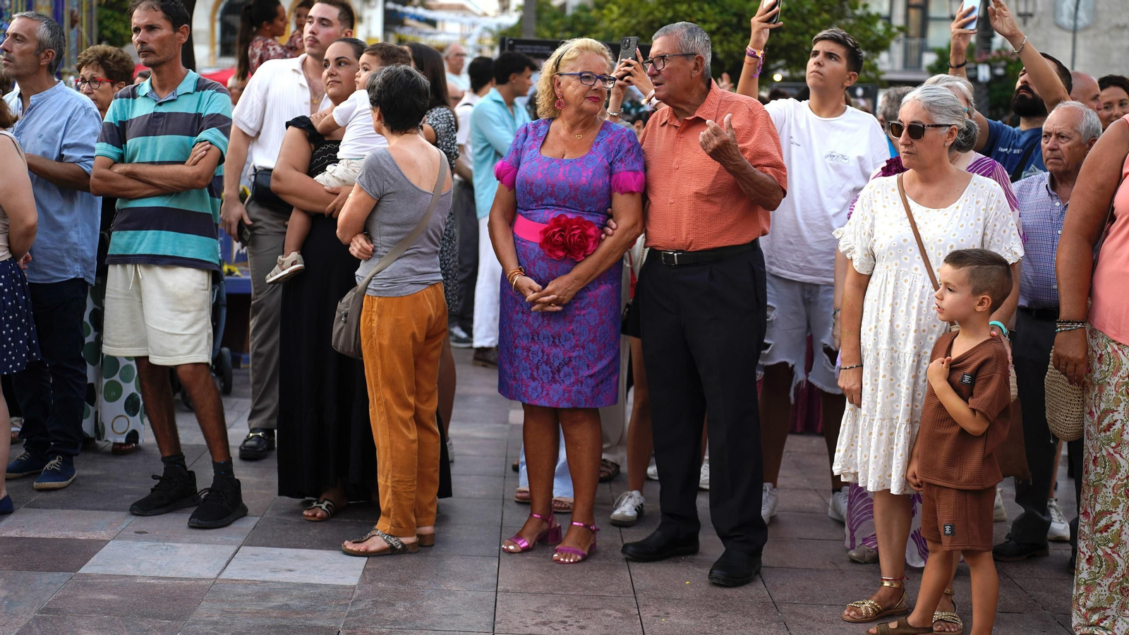 Las fotos de la procesion de la Virgen de la Palma por el cenro de Algeciras