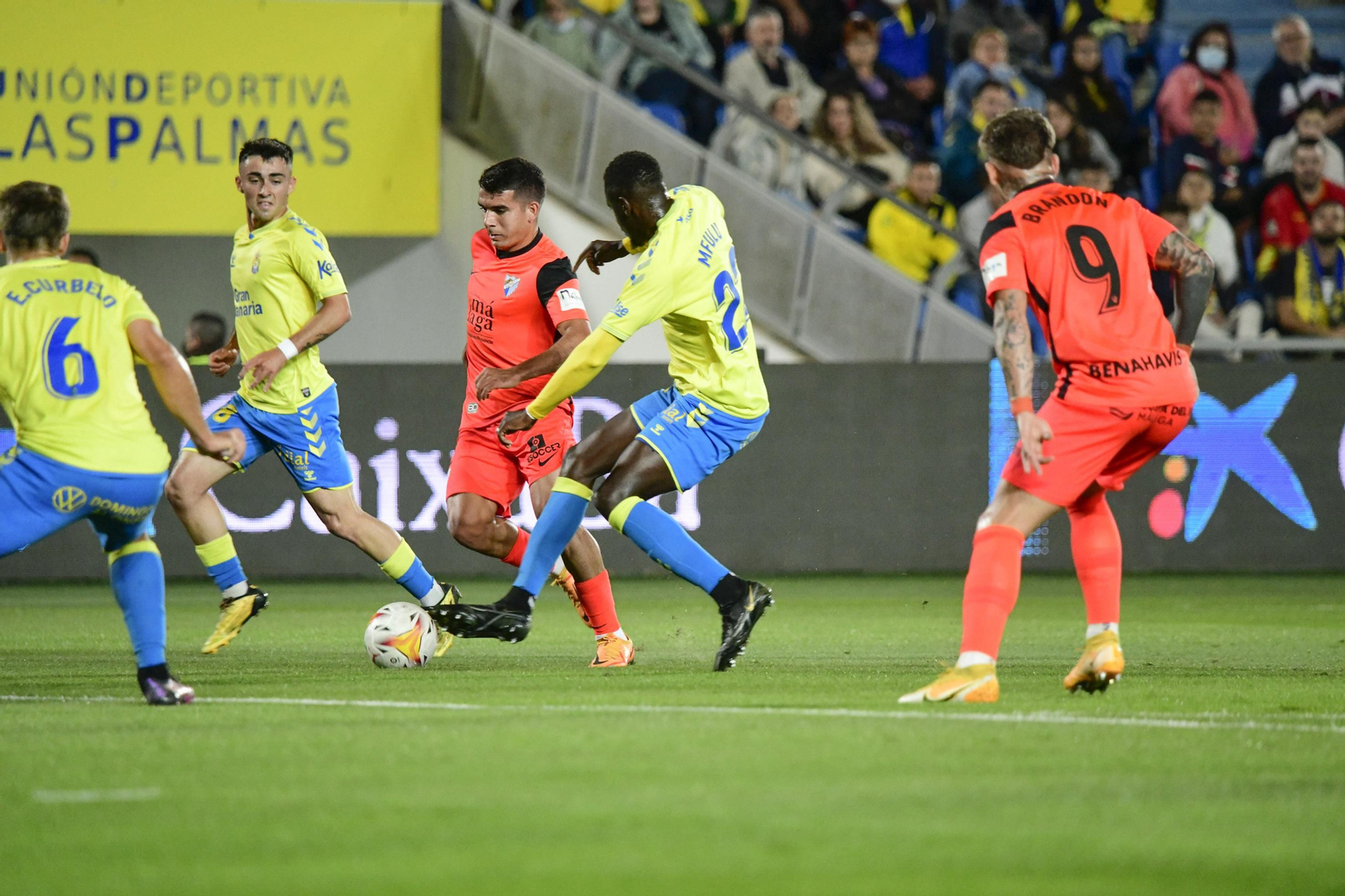 Las fotos del Las Palmas - Málaga CF