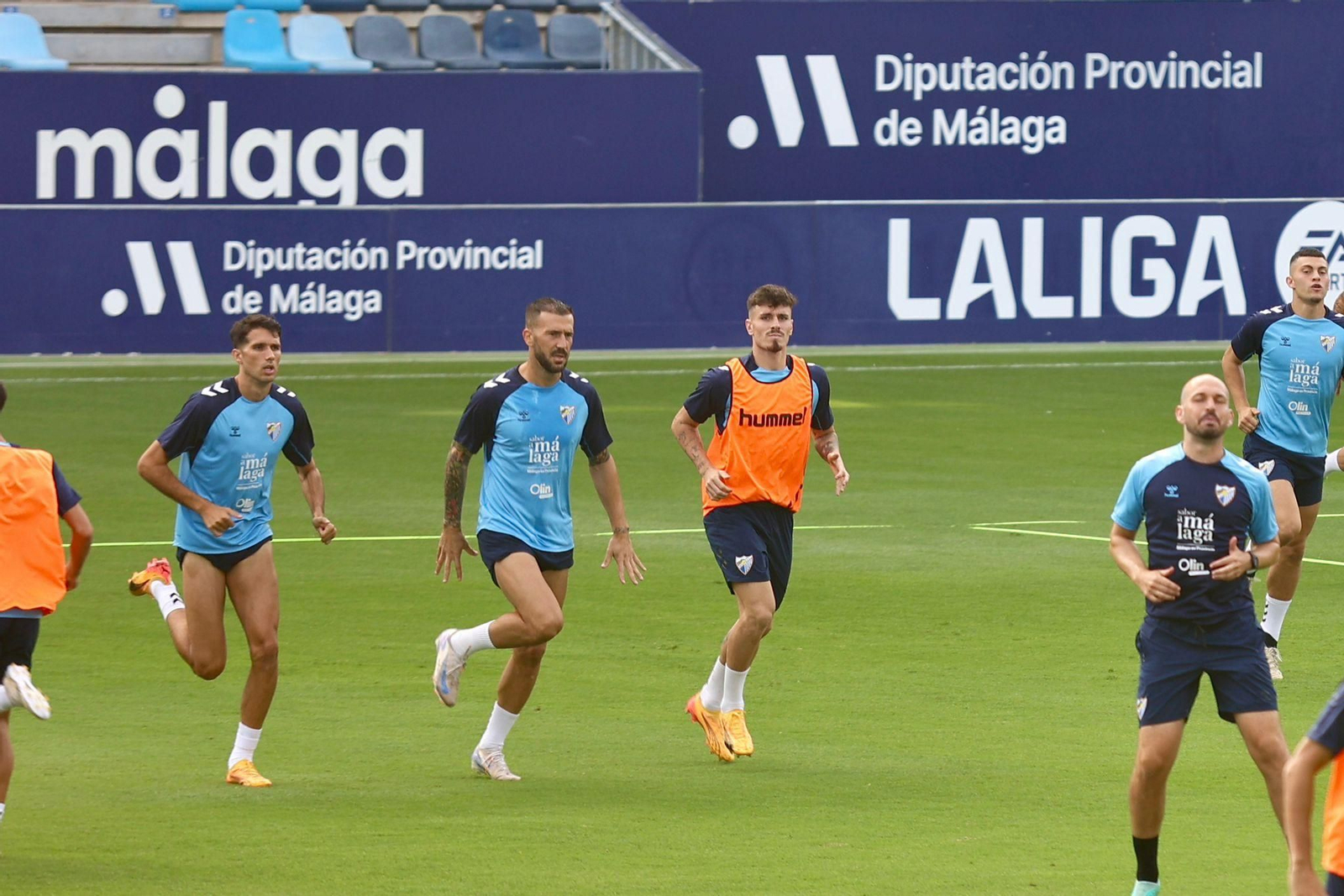Las fotos de Yanis Rahmani con el Málaga CF