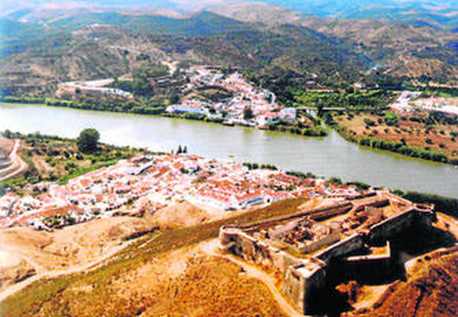 Castillo de la localidad onubense de Sanlúcar de Guadiana.