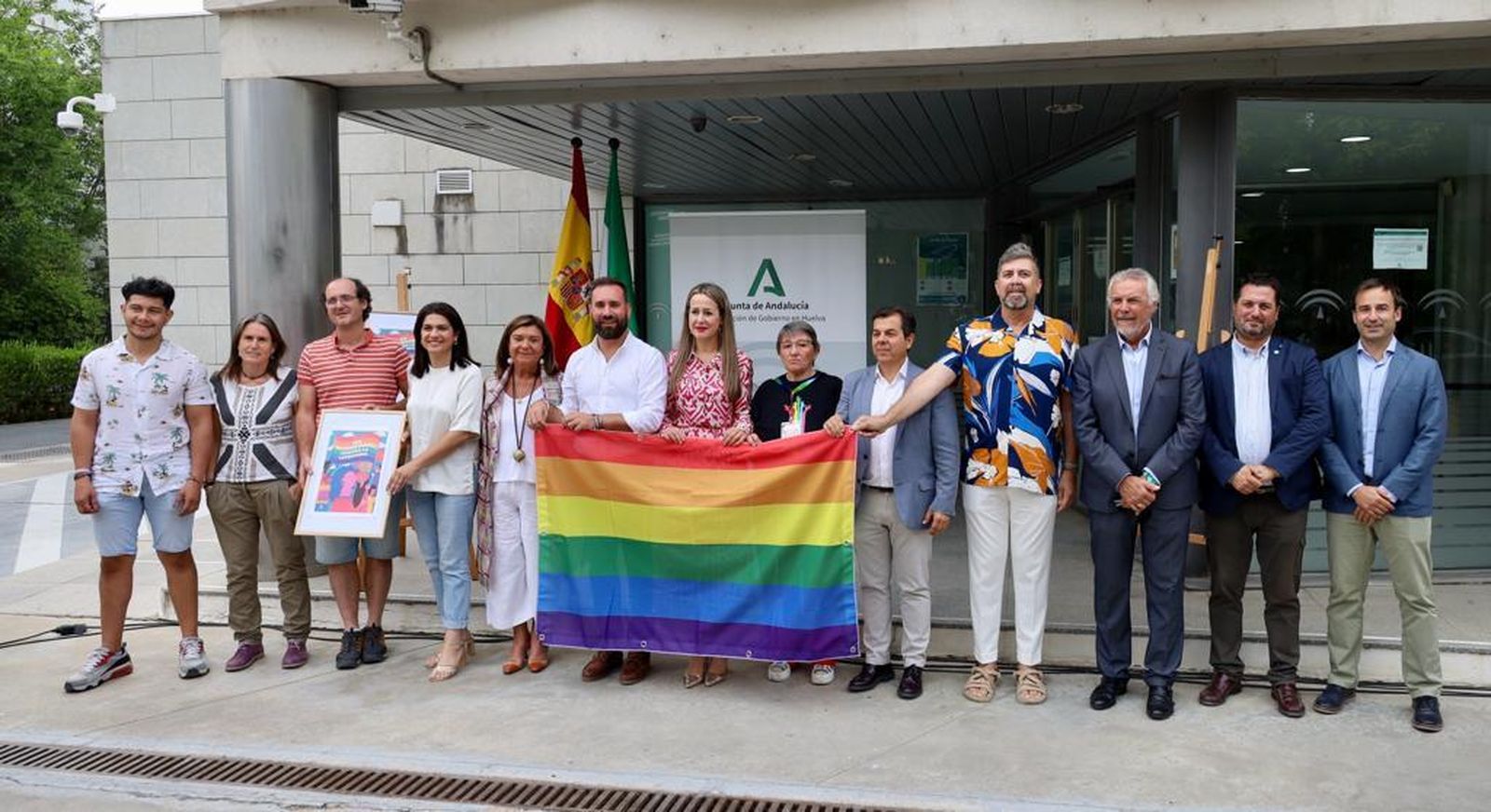 La Junta reivindica una Andalucía libre de LGTBIfobia con la lectura de un manifiesto