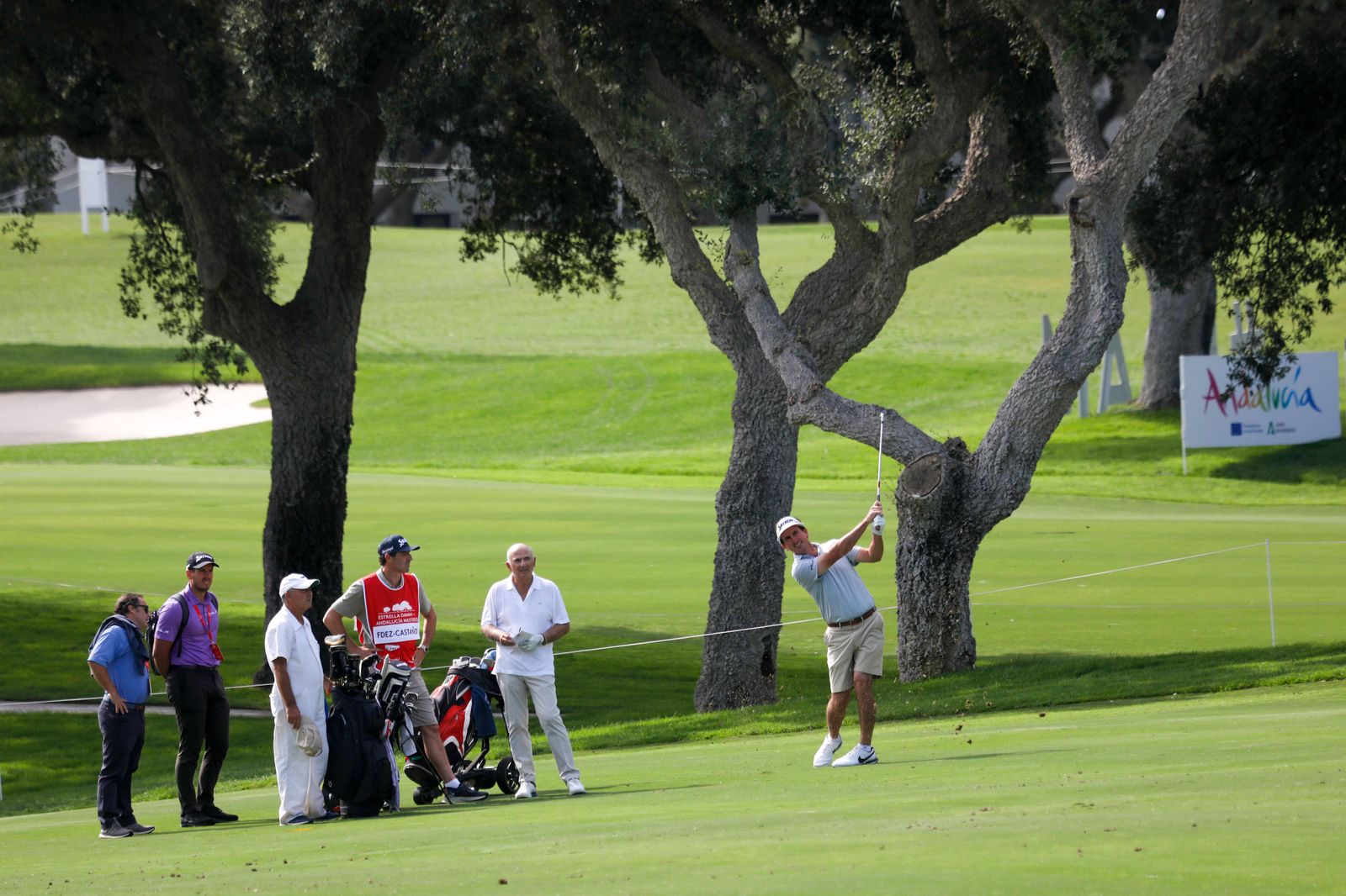 Las fotos del miércoles en el Andalucía Valderrama Masters de golf