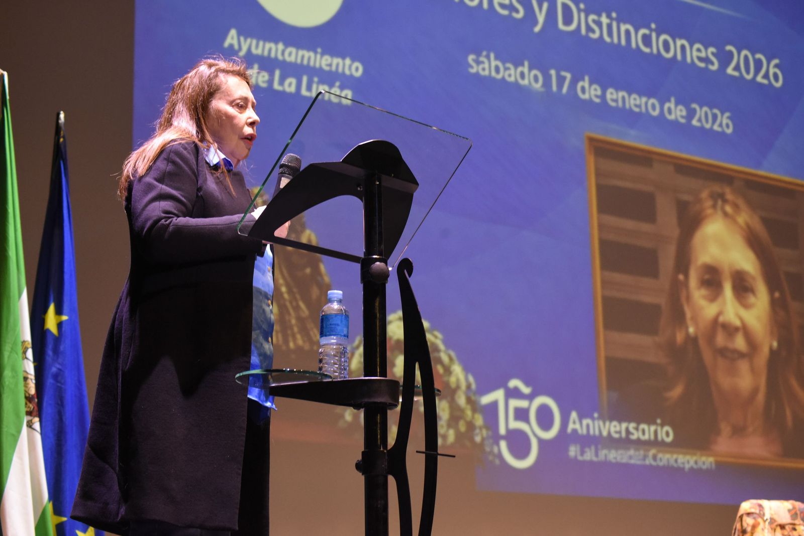 Fotos del Pleno extraordinario de entrega de honores y distinciones por el 156 aniversario de La Línea