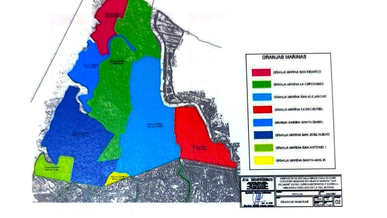 Situación del conjunto de fincas.