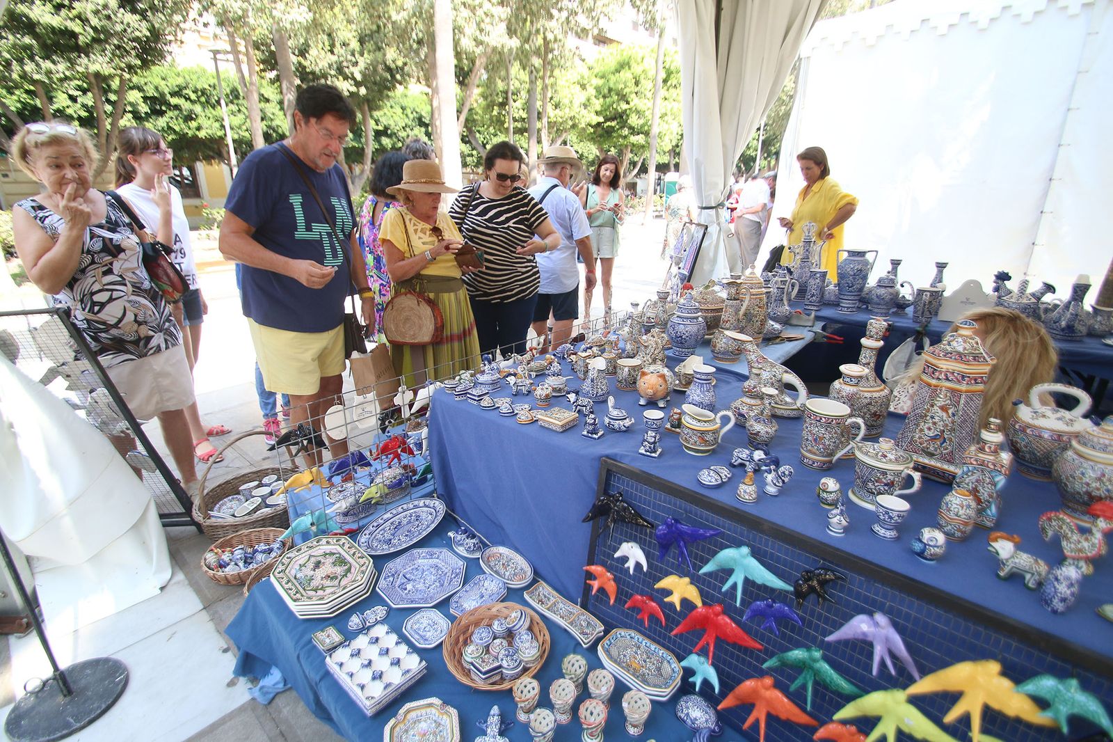 Fotogalería de la inauguración de la feria de alfarería. Feria de Almería 2019