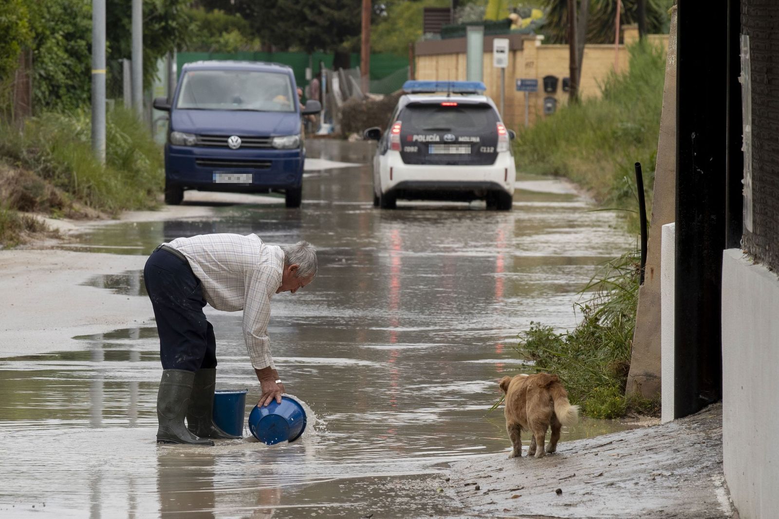 Inundación en Molina de Segura (Murcia)