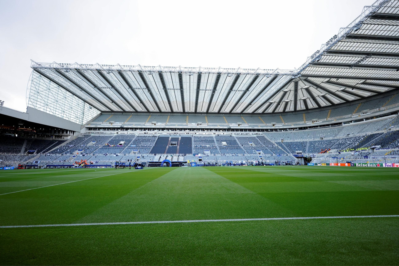 Las fotos del Newcastle-Barcelona