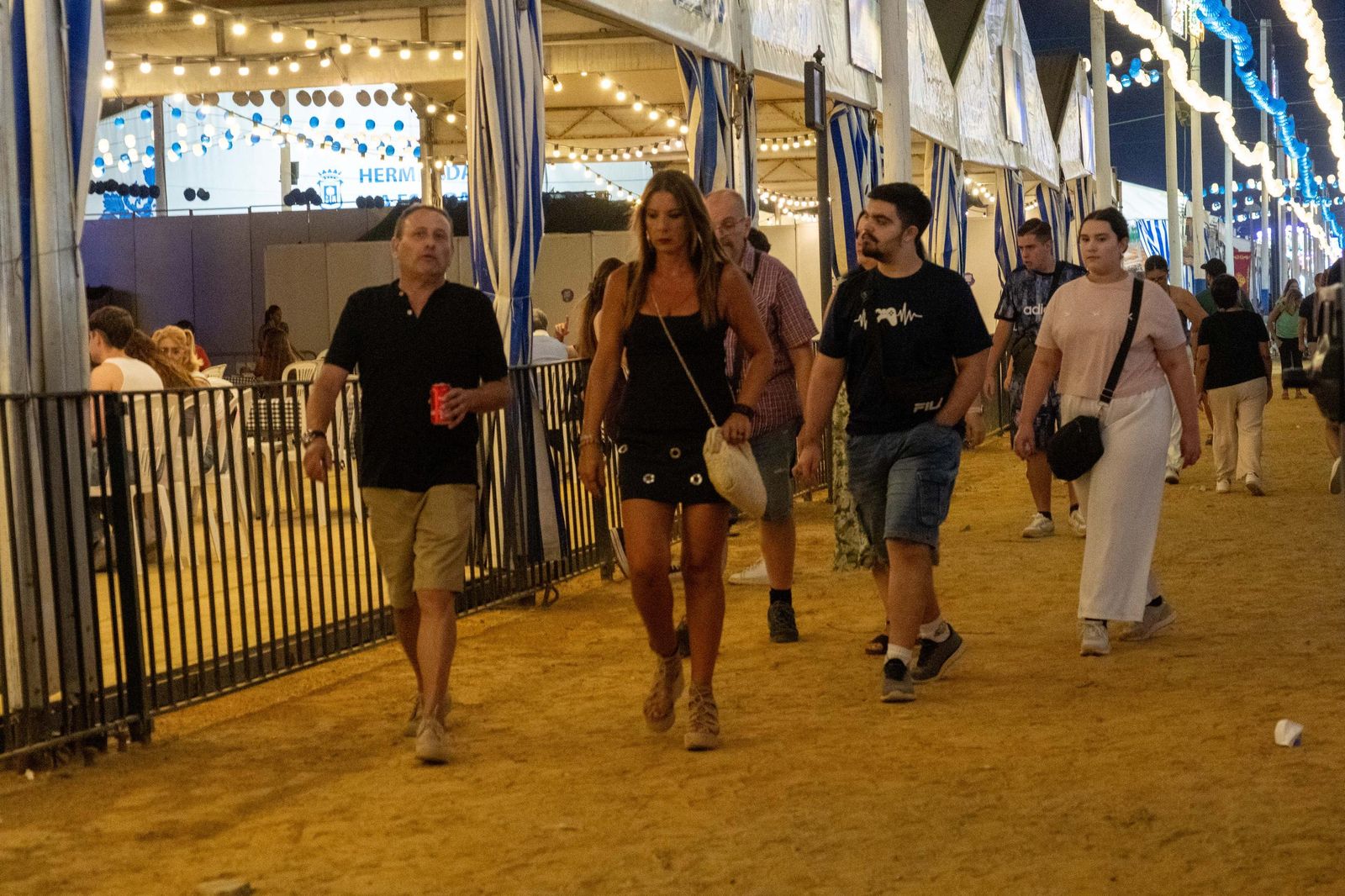 Colombinas 2025: Imágenes del ambiente el viernes 1 de agosto en las Fiestas Colombinas