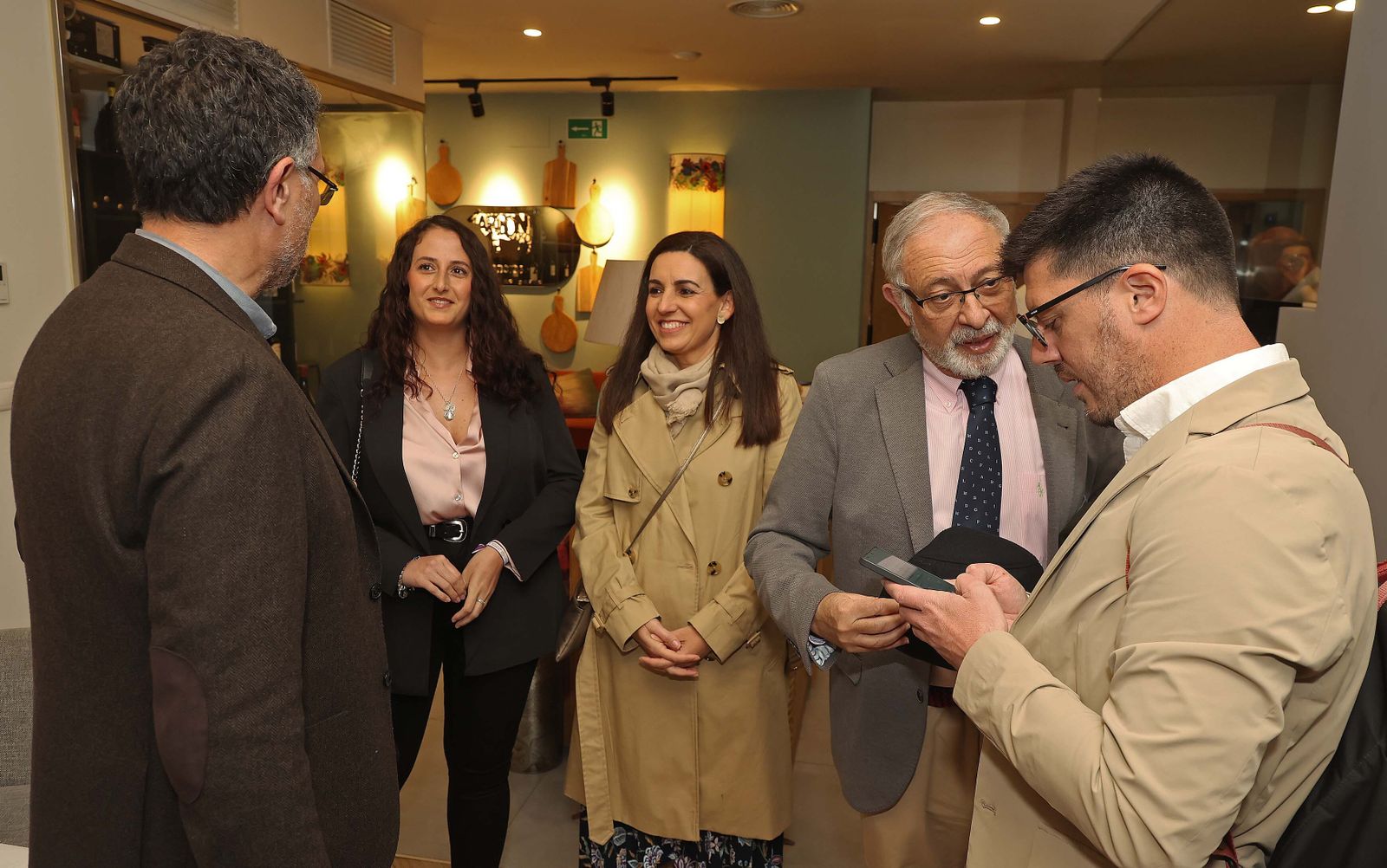 Imágenes de la tertulia de Cuaresma organizada por Europa Sur en La Línea