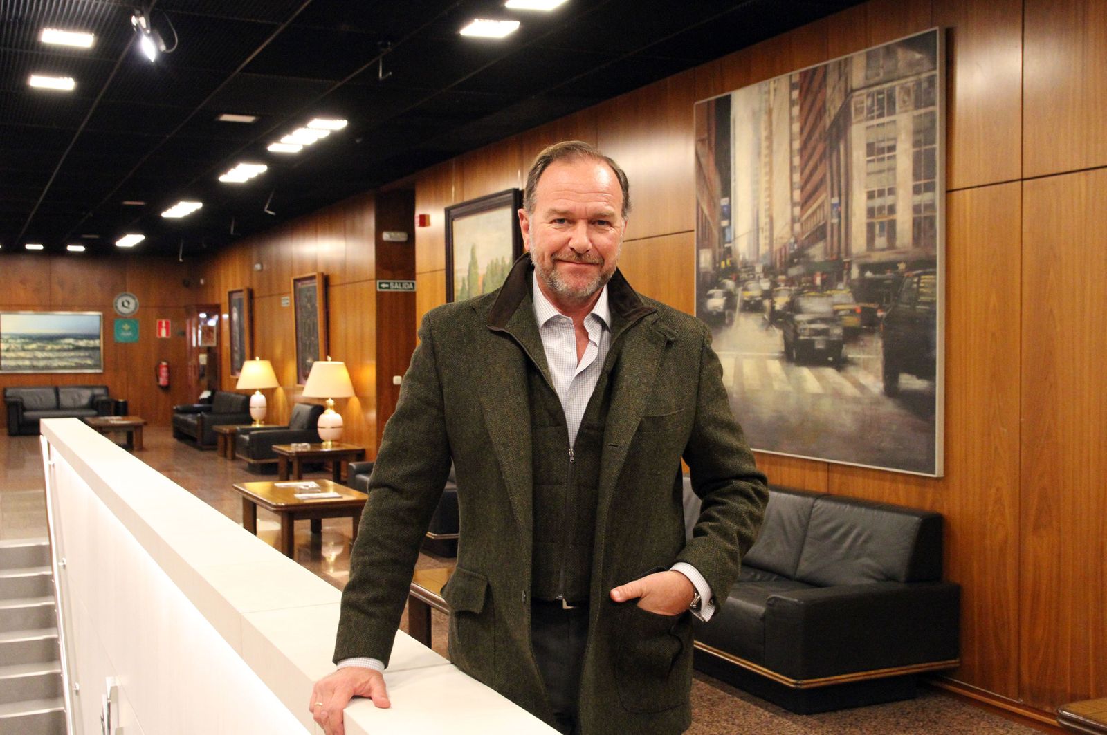 José Luis García-Palacios, presidente de la Federación Onubense de Empresarios.