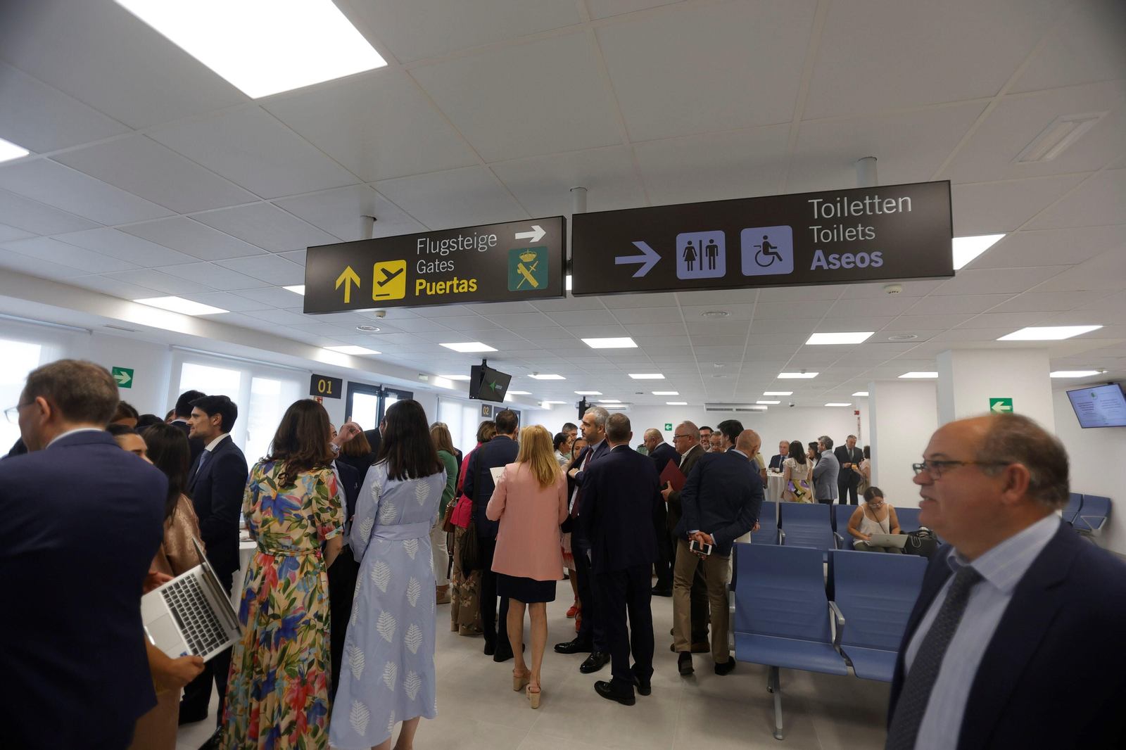 Las mejores imágenes de la ampliación de la terminal del aeropuerto de Córdoba Las mejores imágenes de la ampliación de la terminal del aeropuerto de Córdoba