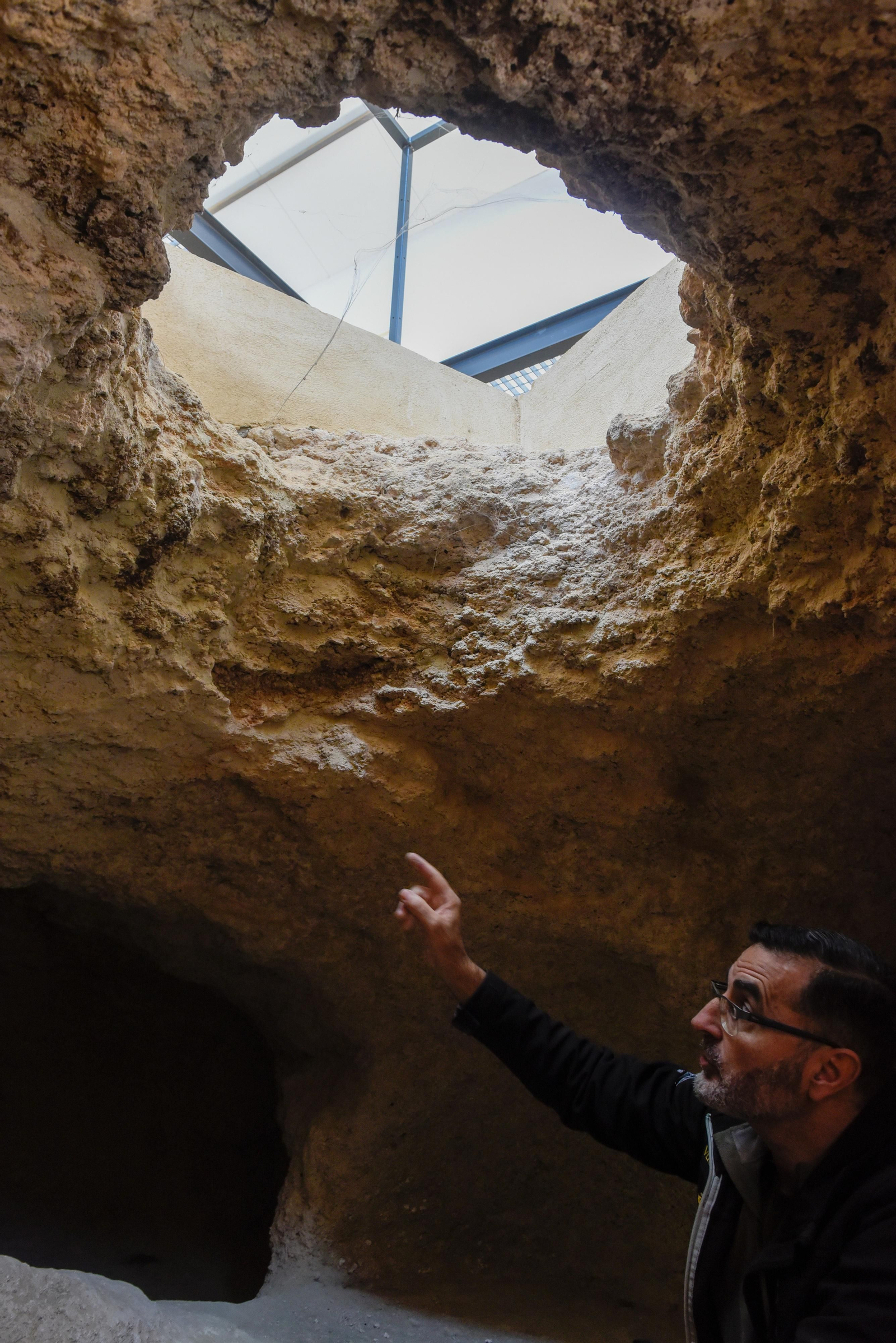 Cueva artificial calcolítica la Antoniana, en Gilena