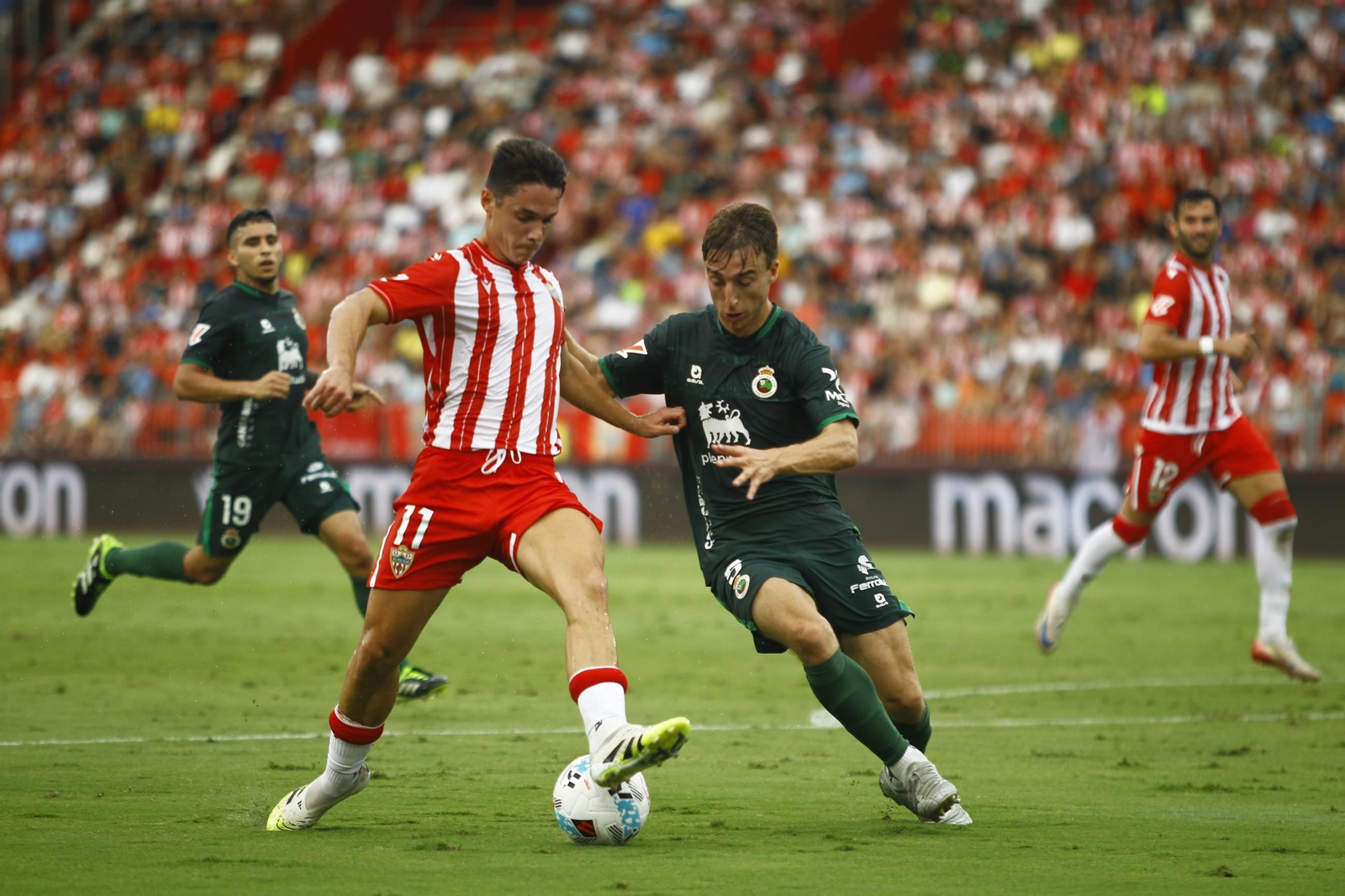Las mejores fotos del partido U.D. Almería-Racing de Santander