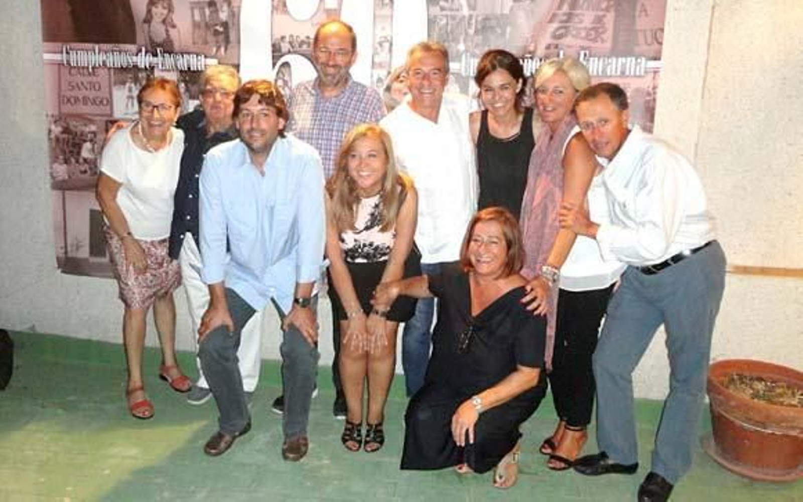 Paqui Cea, José María Izquierdo, Fabián Santana, Víctor López, María José Benítez , Fernando Santiago, Encarna Díaz, Ana Gutiérrez, Mely Guardiola y José María Román.

Foto: Ignacio Casas de Ciria