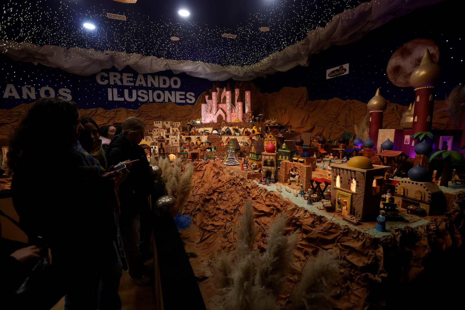 El belén de chocolate de Rute, al detalle en estas fotos