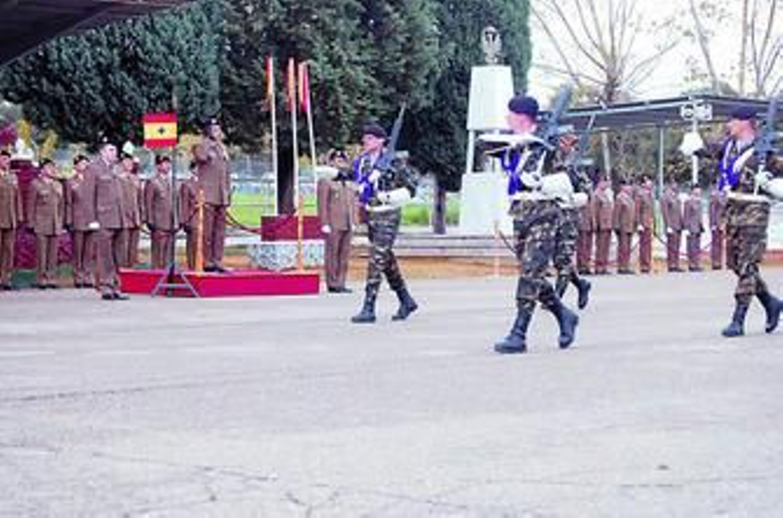 Un momento de la toma de posesión celebrada ayer.