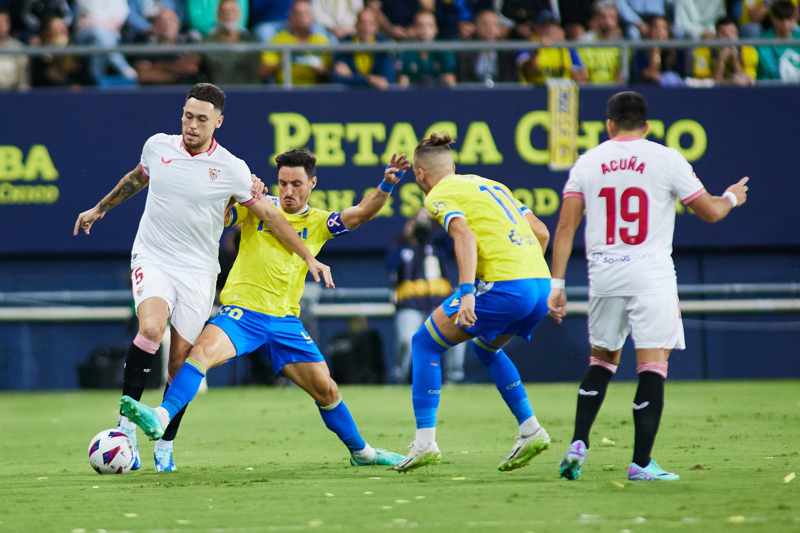 Imágenes del Cádiz-Sevilla