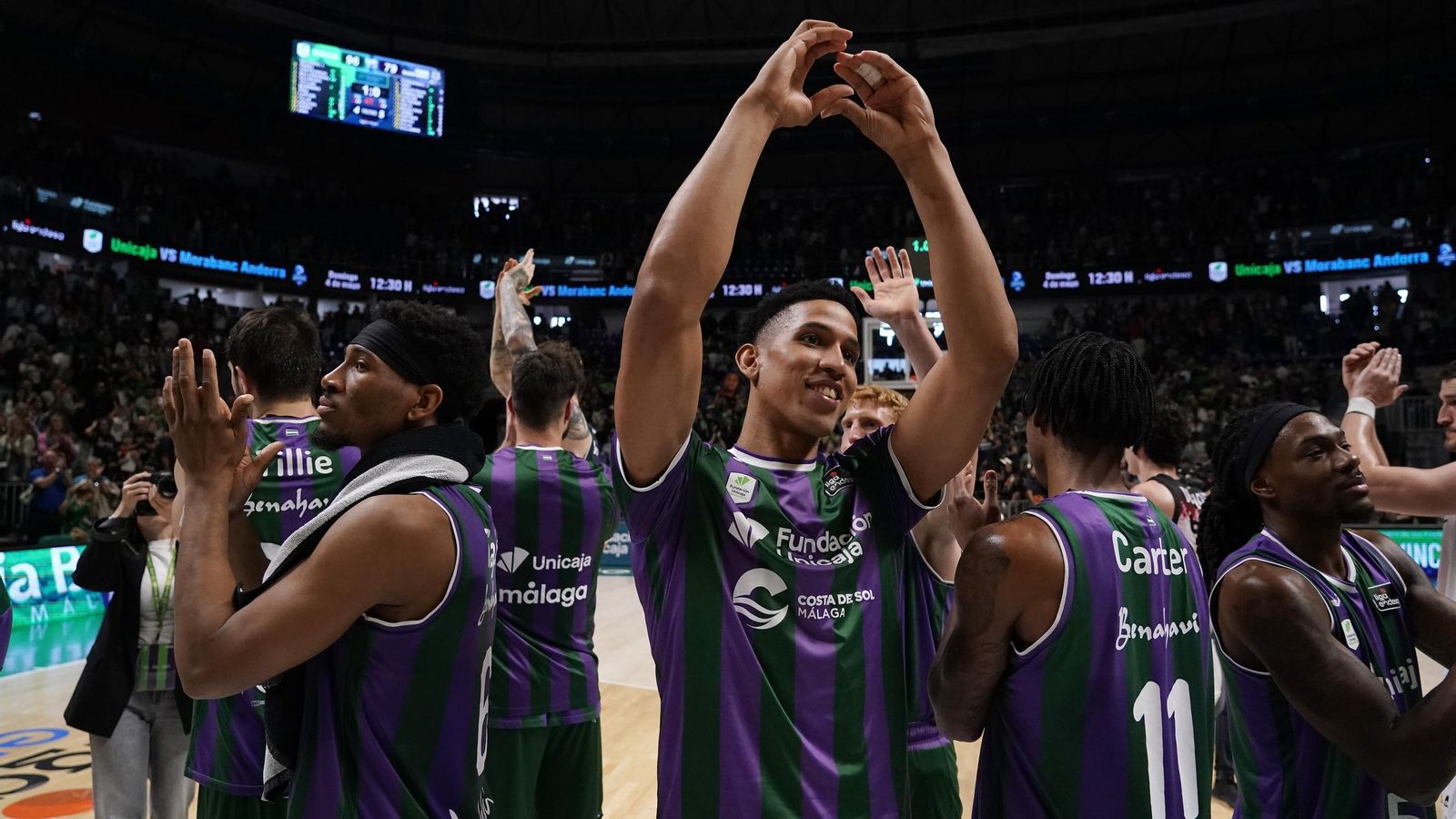 Unicaja-Surne Bilbao, en fotos