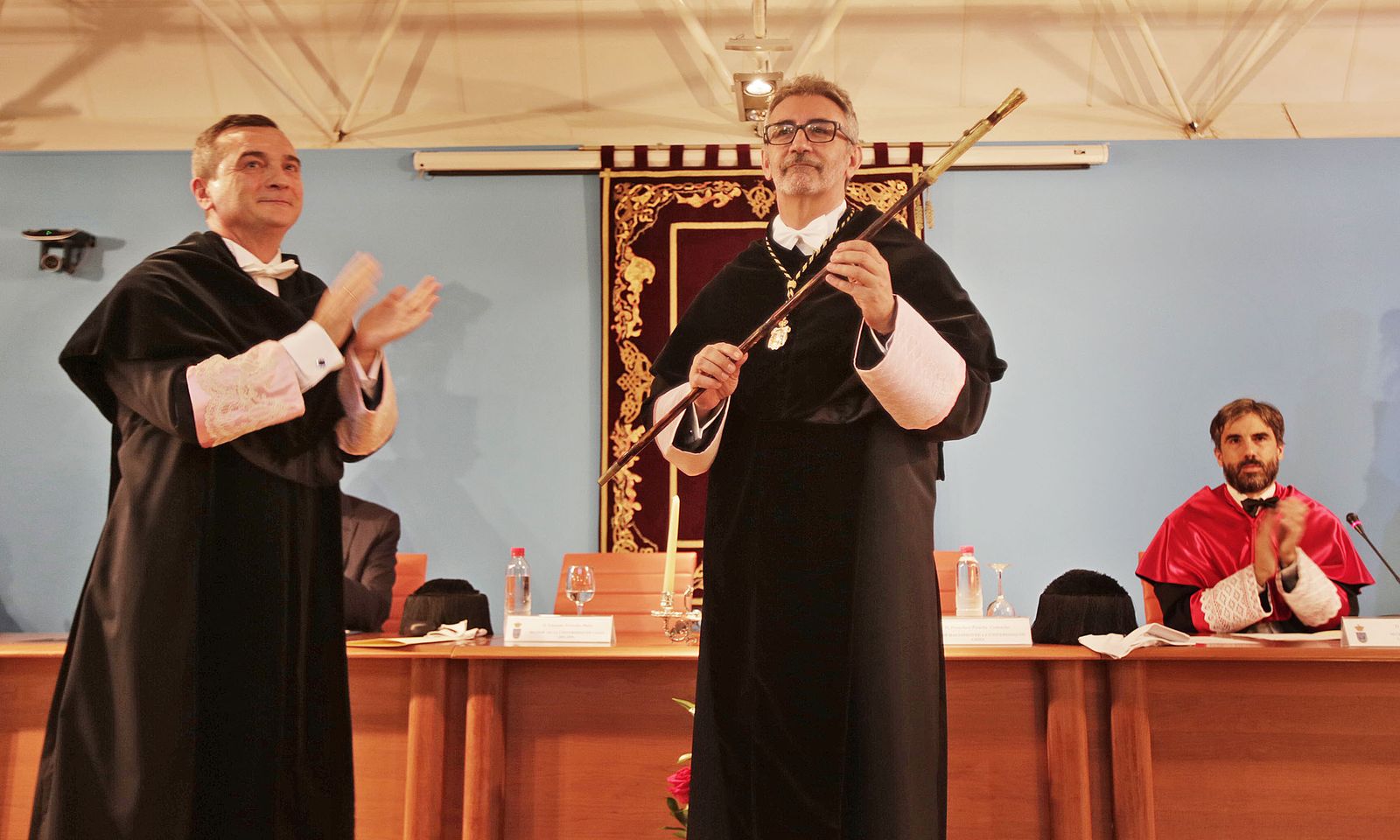 Toma de posesión de Francisco Piniella como rector de la UCA.