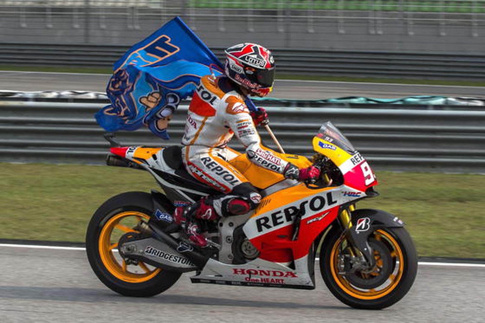 Imágenes de la prueba de MotoGP.

Foto: EFE