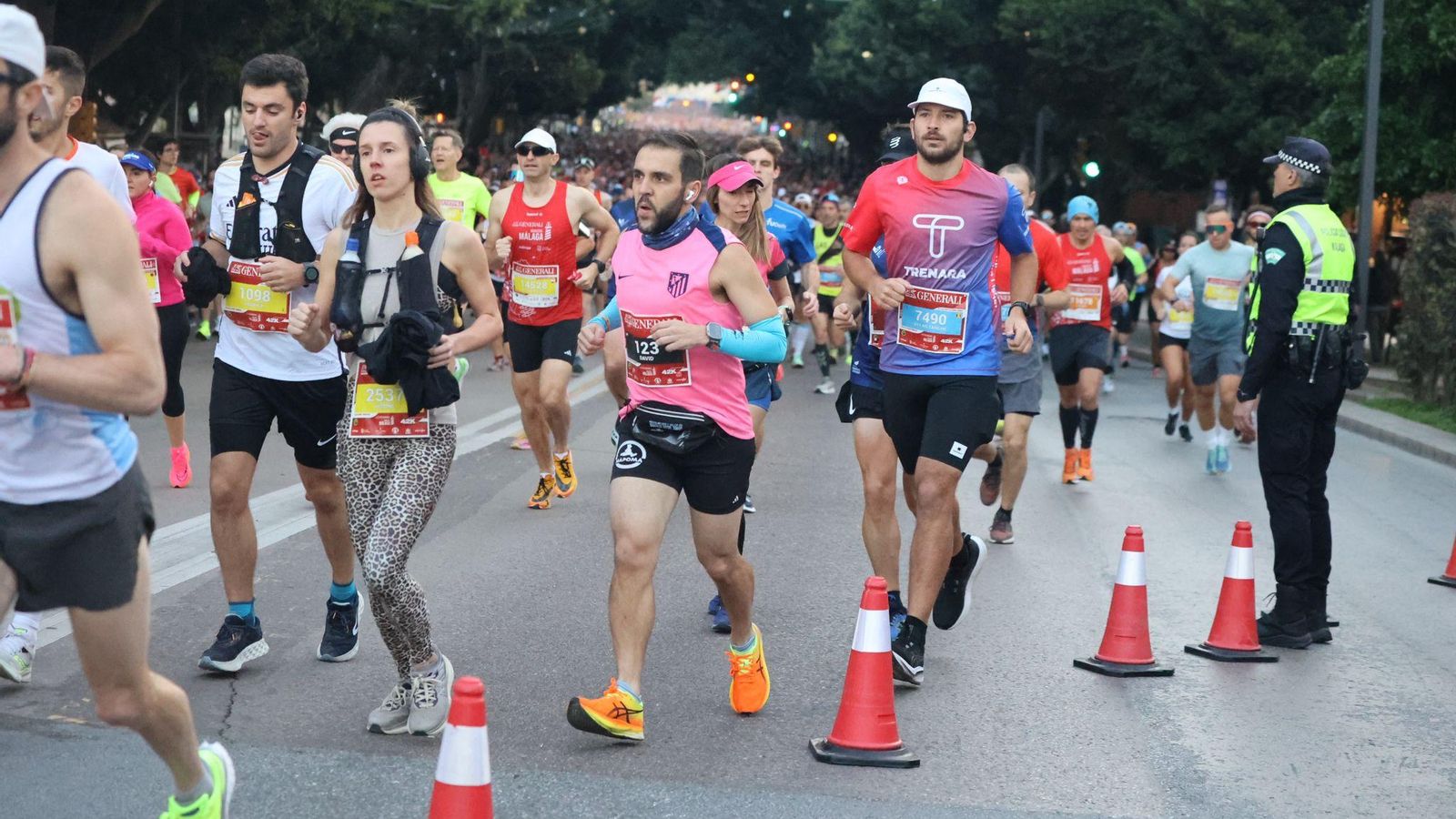 Las mejores fotos de la Maratón de Málaga 2024