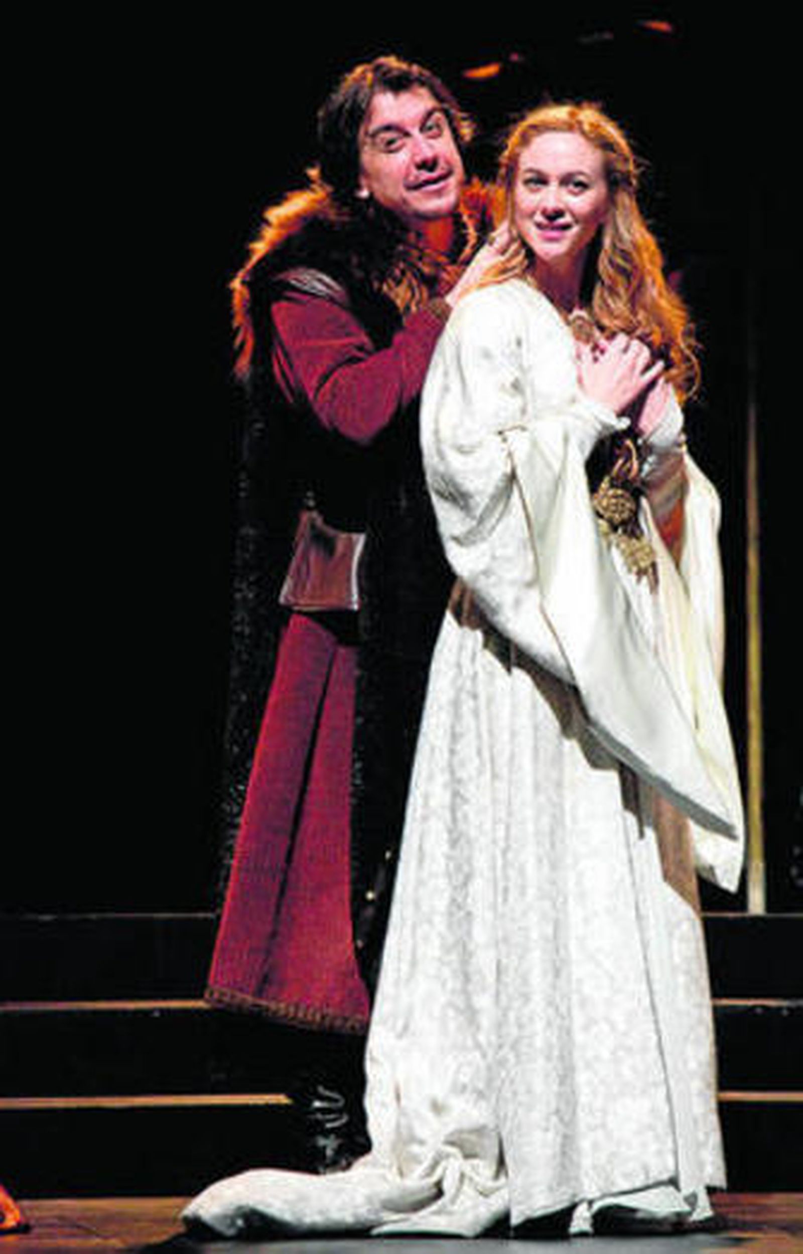 Javier Veiga y Marta Hazas, protagonistas de la obra.