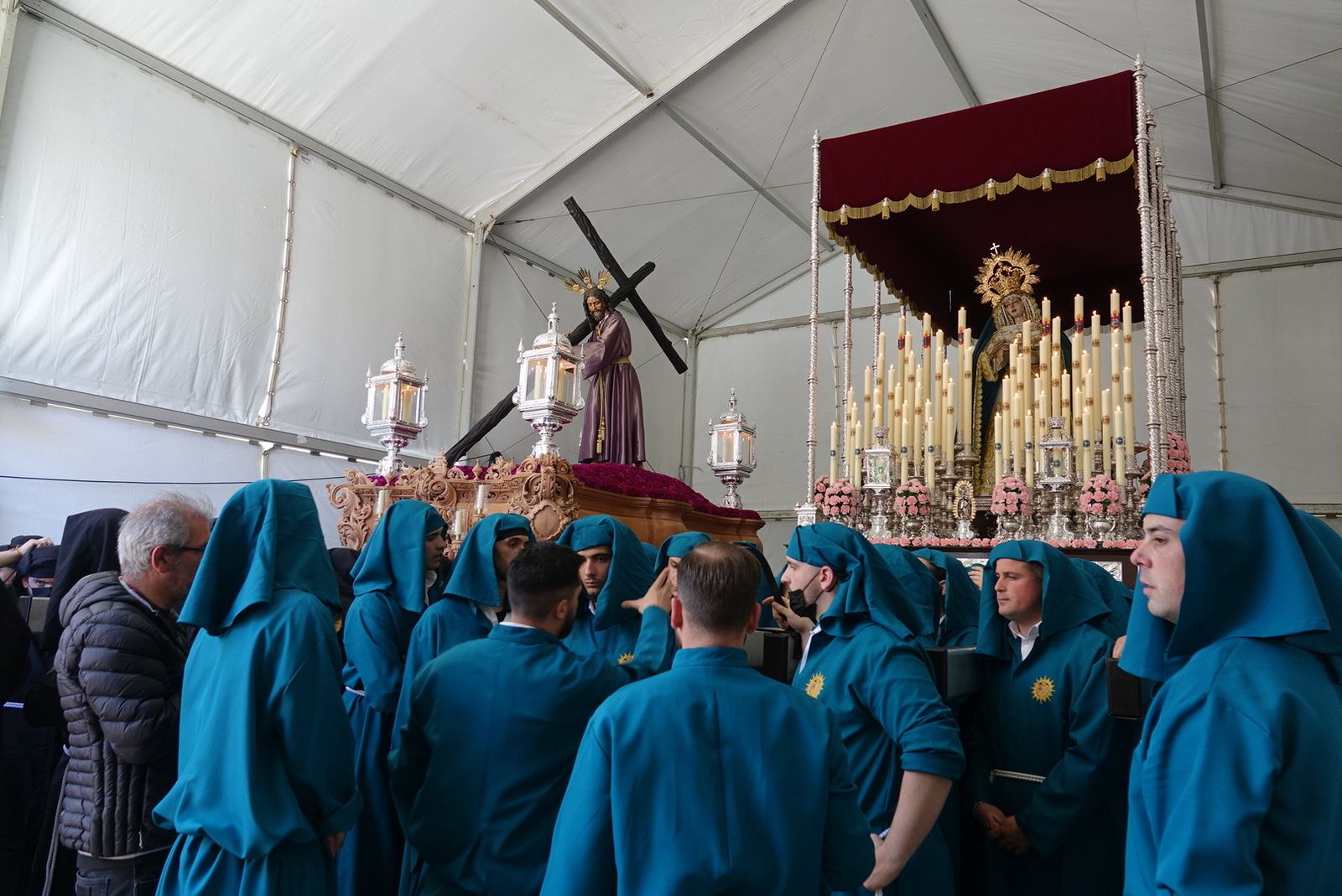 Las fotos de Mediadora, en el Miércoles Santo de Málaga