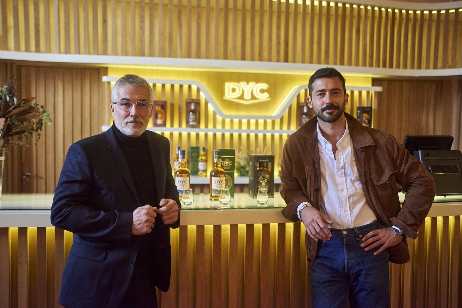 David Cantero y su hijo, Álvaro Berro