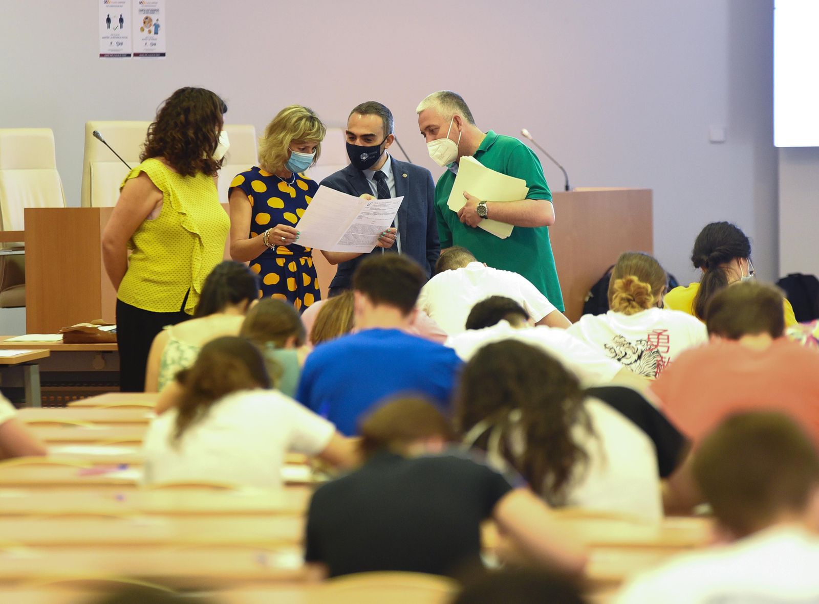 El inicio de los exámenes de Selectividad en Córdoba, en fotografías