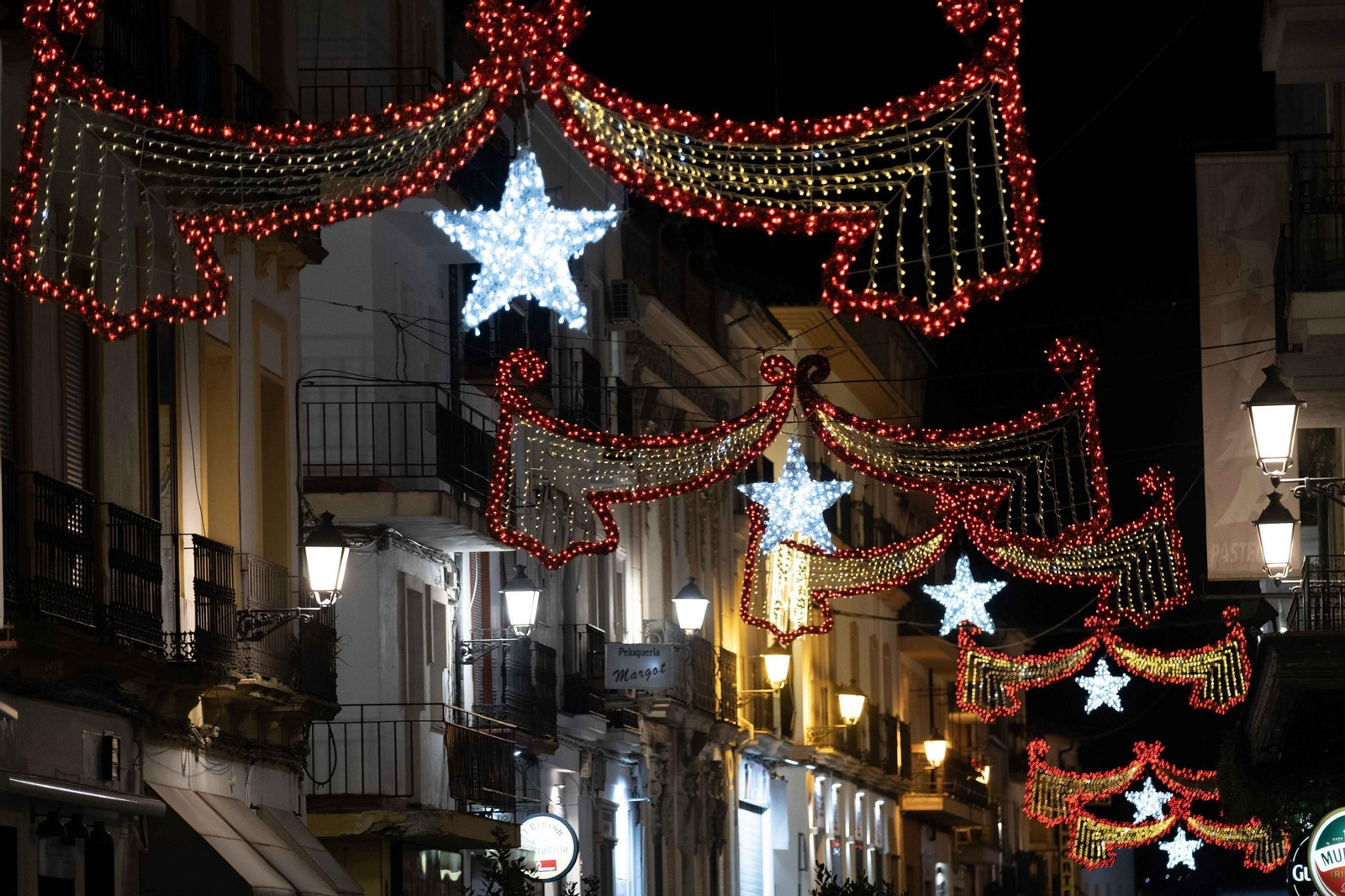 El alumbrado especial de Navidad de Ronda, en fotos