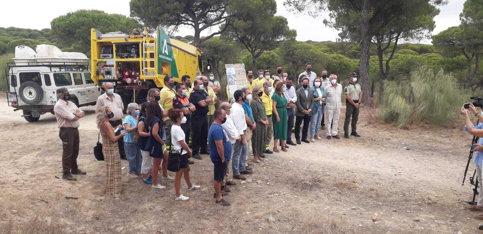La consejera de Agricultura, Carmen Crespo, en Barbate