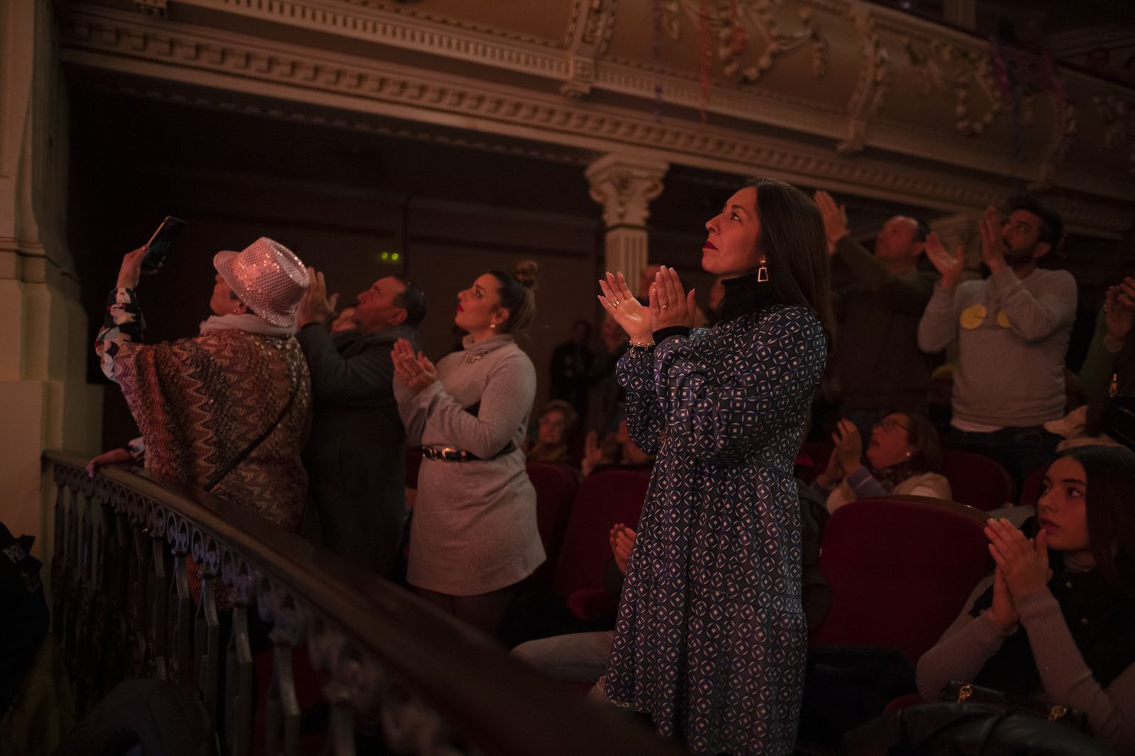 Ambiente en la final  del Carnaval Colombino