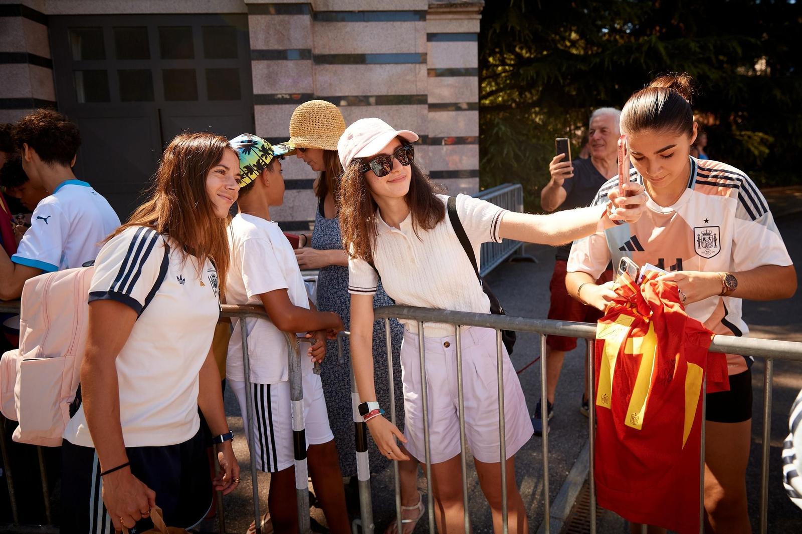 Las fotos de España antes de enfrentarse a Suiza en la Eurocopa femenina