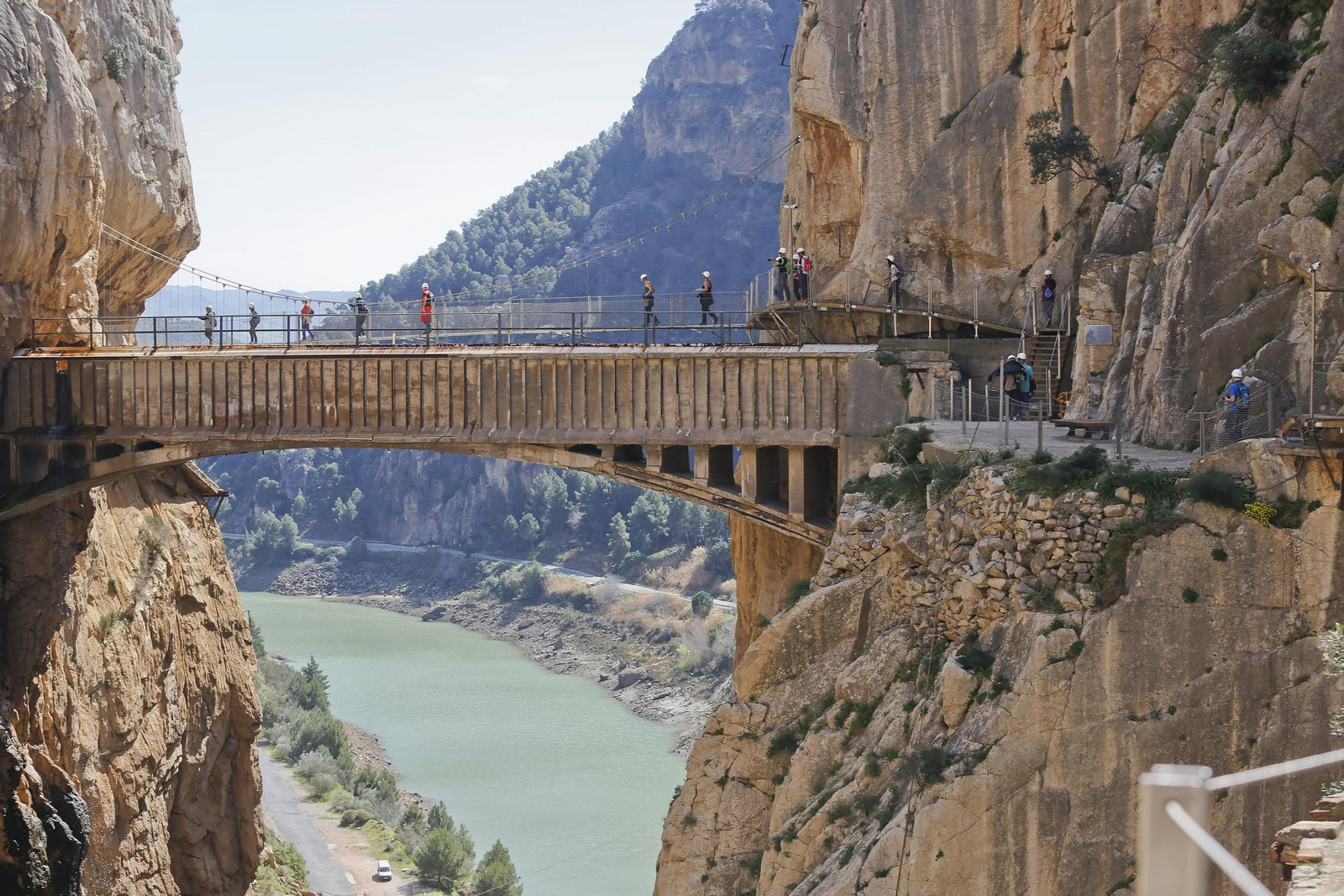 Segundo aniversario del Caminito del Rey