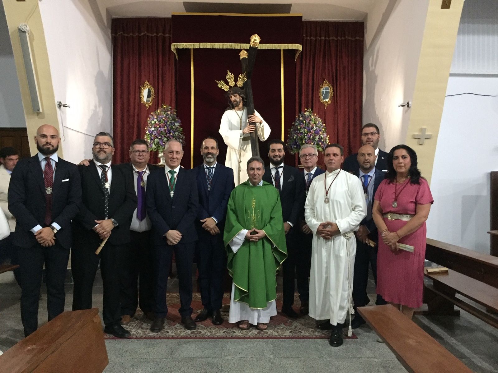 Nueva junta de gobierno en la hermandad de la Salud de San Rafael.