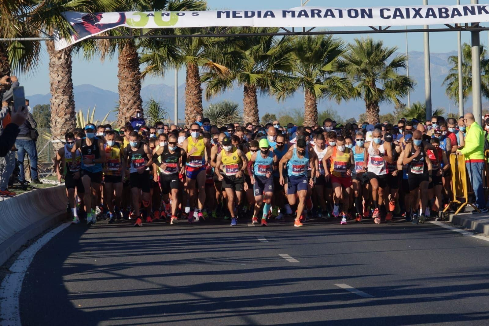 Las fotos de la Media Maratón de Málaga 2021