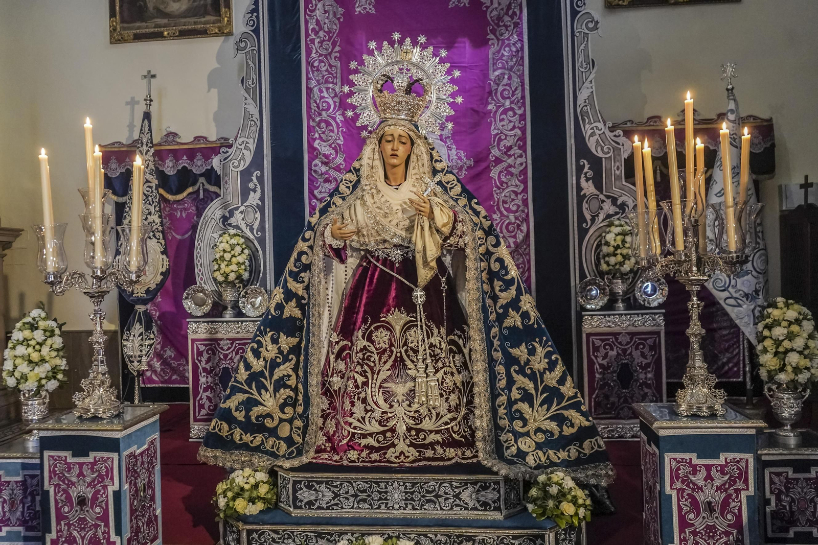La veneración de la Virgen de la Concepción, en imágenes